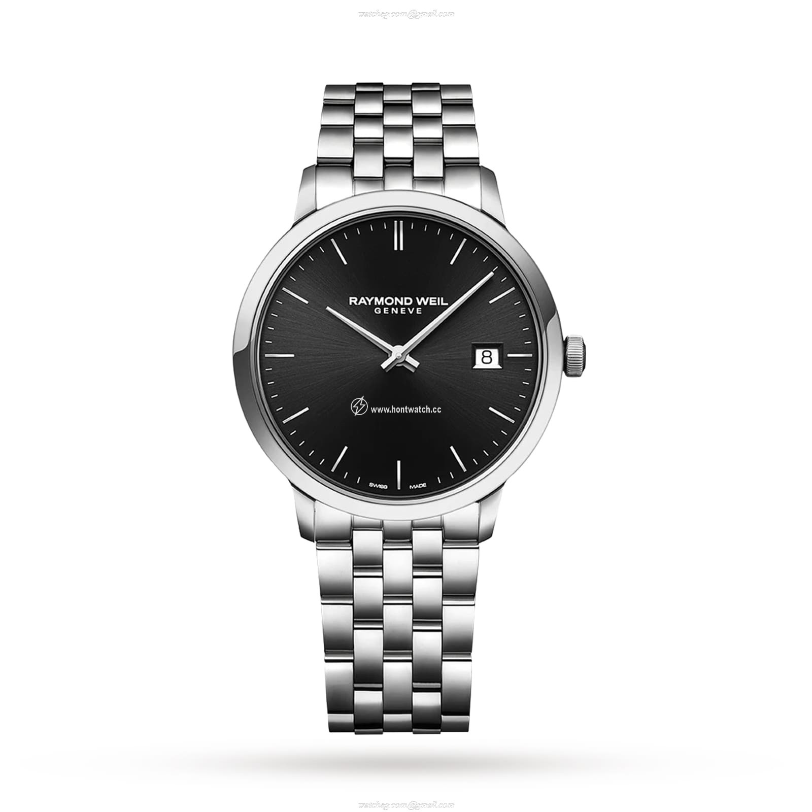 Raymond Weil Toccata 5485-ST-20001 | Black Dial | 39mm Stainless Steel