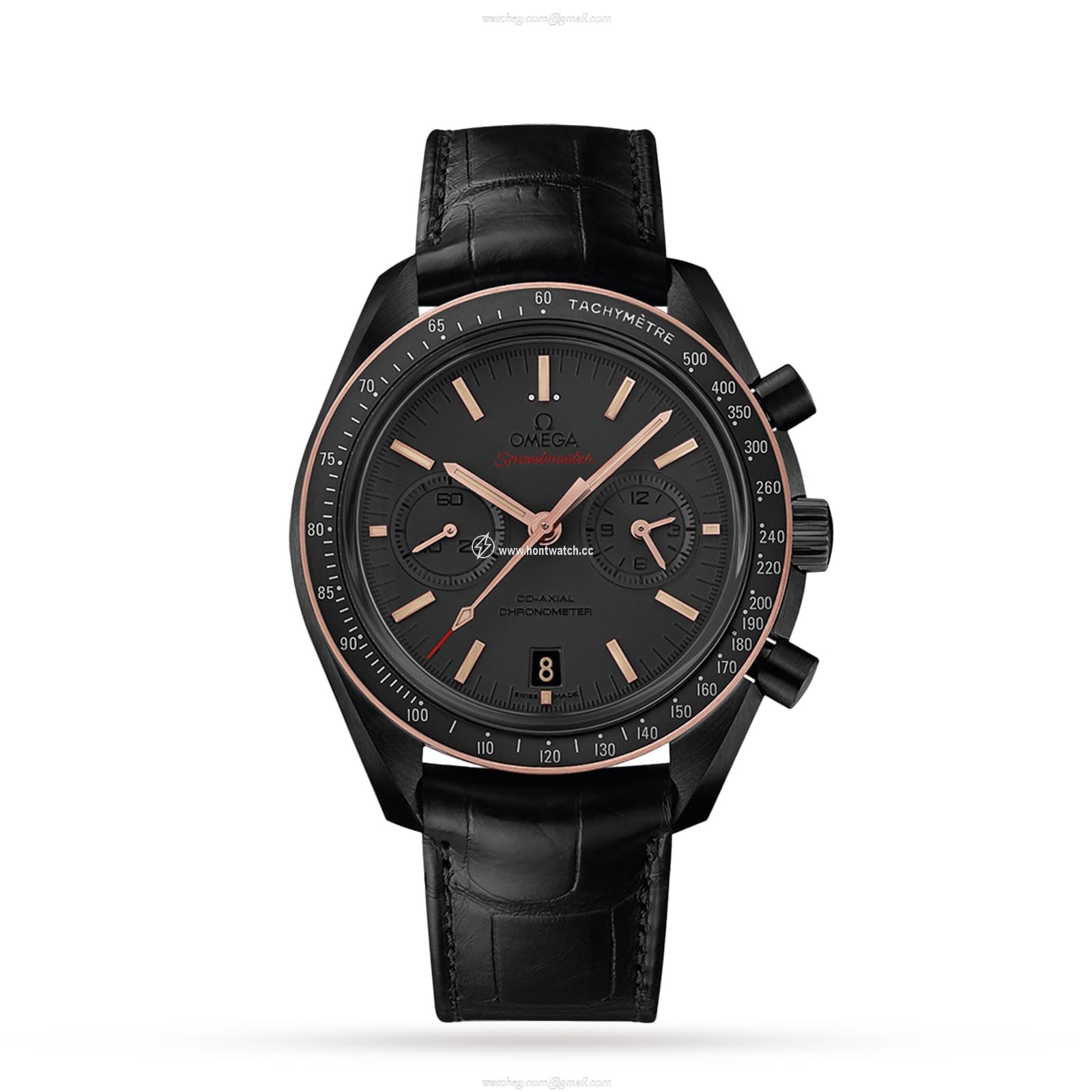 Omega Speedmaster Dark Side of the Moon Replica - 44.25mm Ceramic Automatic Black Watch
