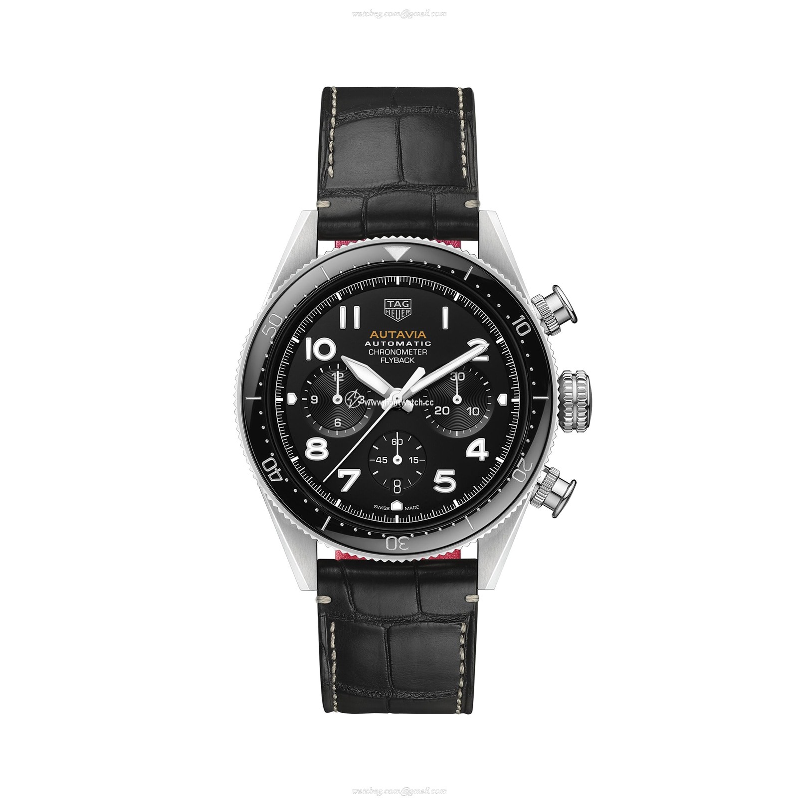 TAG Heuer Autavia CBE511A.FC8279 | 42mm Automatic Watch - Black Dial