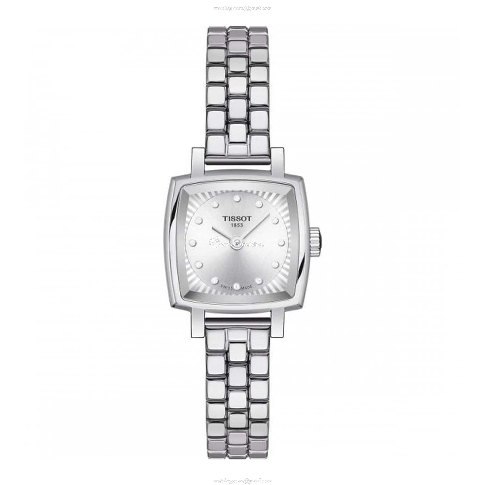 Tissot T-Trend Silver Dial Diamond Watch | Quartz | Stainless Steel | 20mm