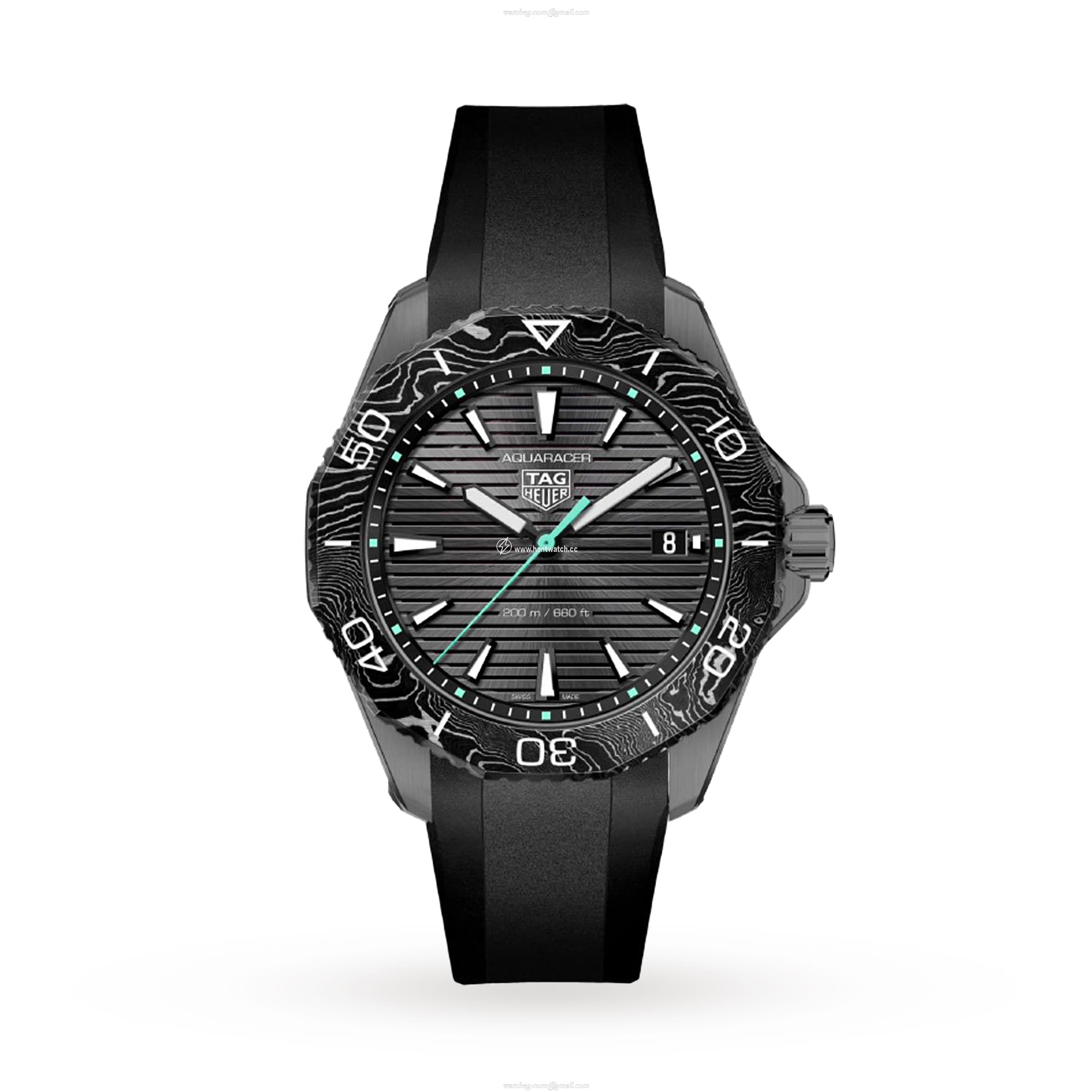TAG Heuer Aquaracer Solar Powered Watch - 40mm Black Stainless Steel