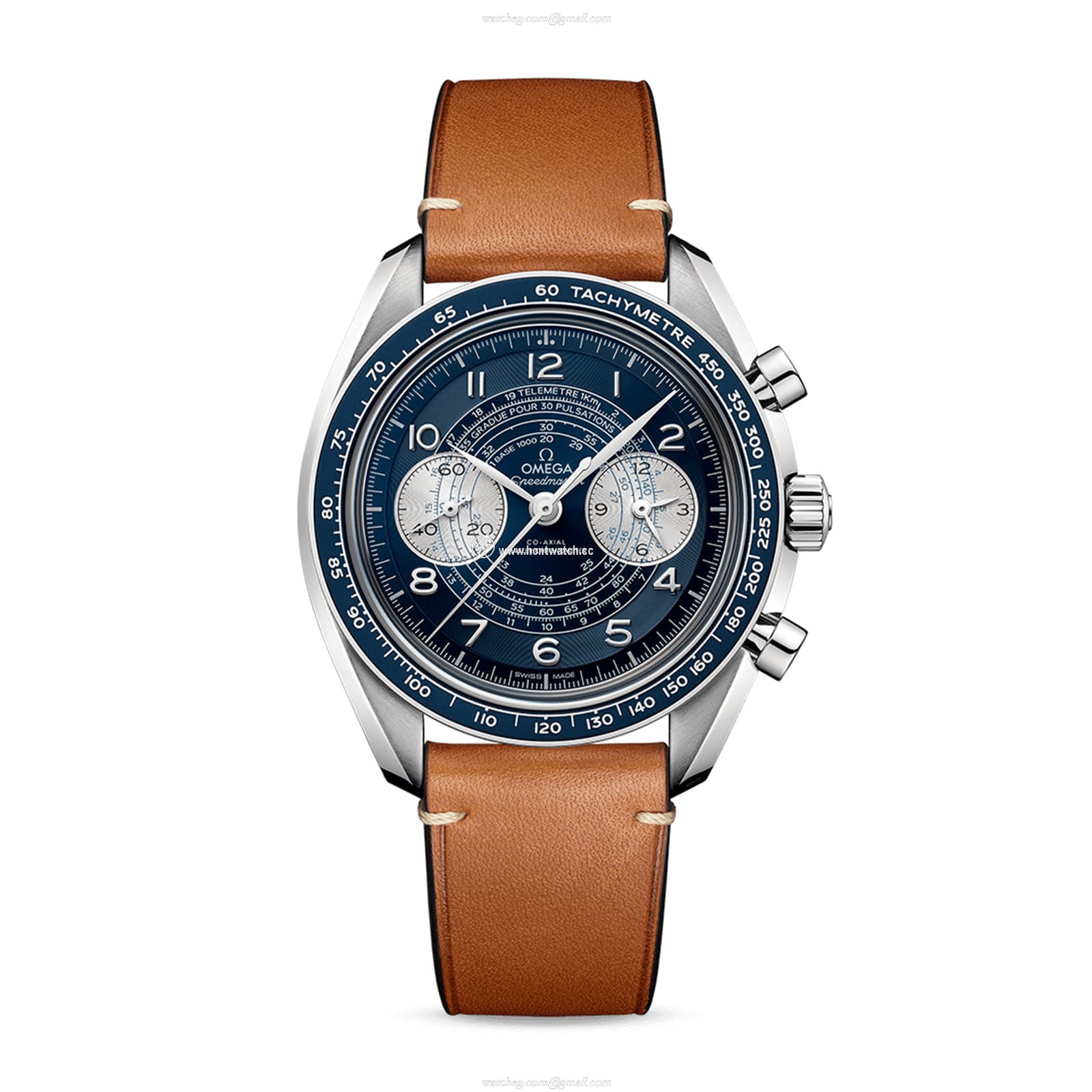 Omega Speedmaster Chronoscope 43mm Blue Dial | Manual Winding | Stainless Steel