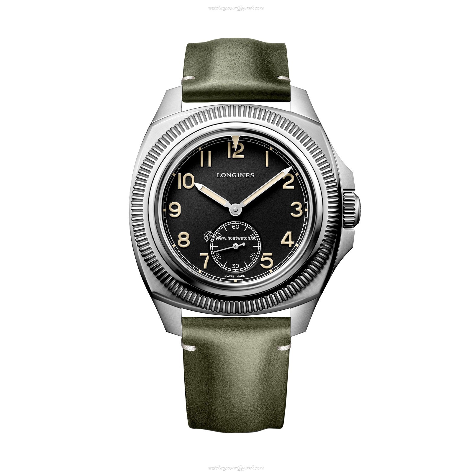 Longines Heritage Avigation L28384532 | Automatic Black Dial | 43mm Stainless Steel