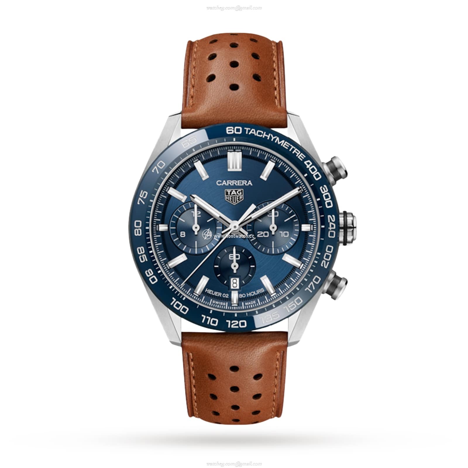 TAG Heuer Carrera CBN2A1A.FC6537 Automatic Blue Dial - 44mm Stainless Steel