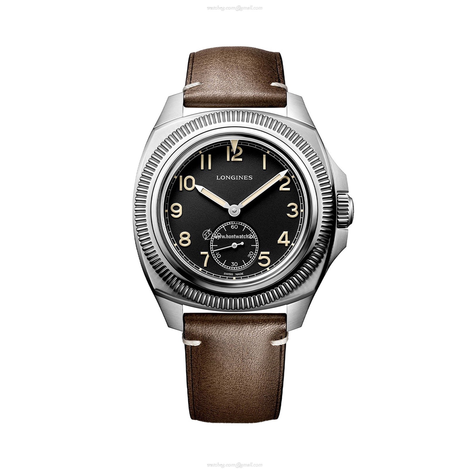 Longines Heritage Avigation L28384530 | 43mm Automatic Black Dial Watch