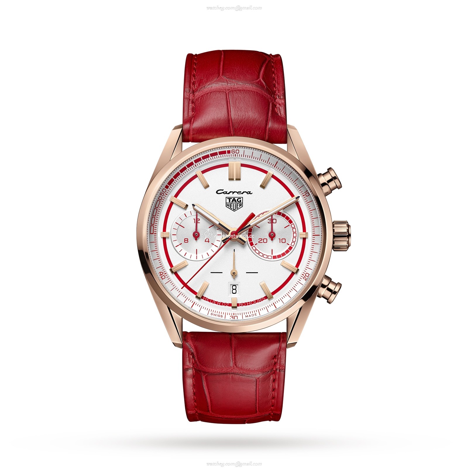 TAG Heuer Carrera CBN2045.FC8316 Automatic - 42mm Steel & Rose Gold