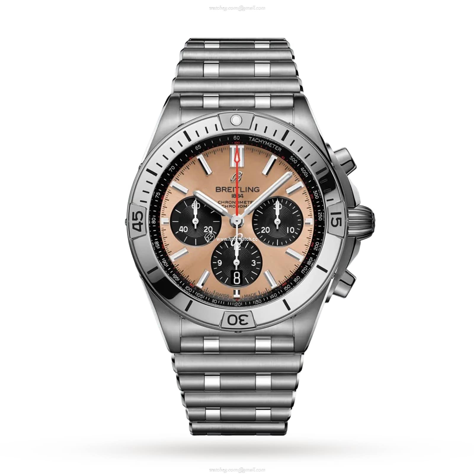 Breitling Chronomat AB0134101K1A1 | 42mm Automatic Gold Dial | Stainless Steel