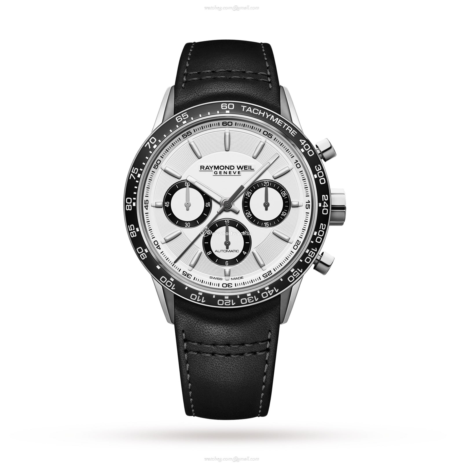 Raymond Weil Freelancer Automatic Watch - 39mm Stainless Steel & White Dial