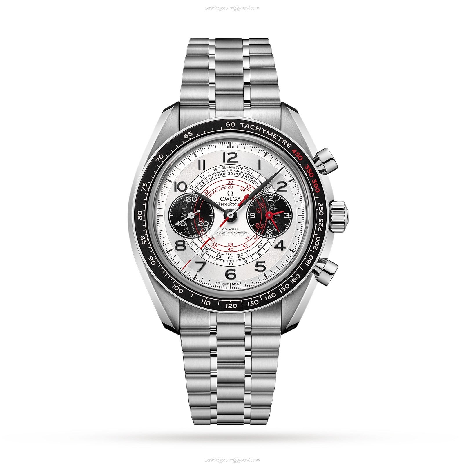 Omega Speedmaster Chronoscope | 43mm Stainless Steel | Manual Winding Silver Dial