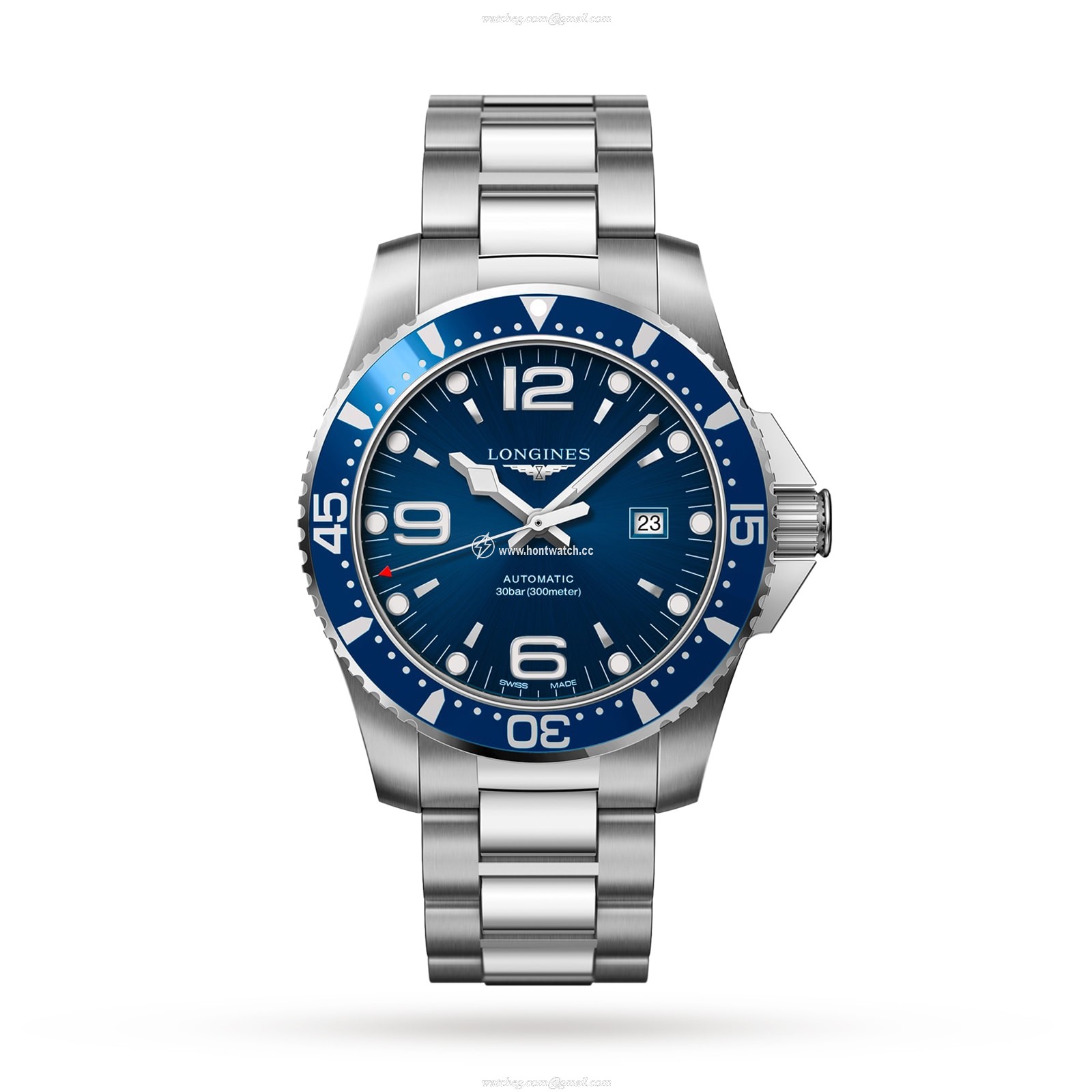 Longines HydroConquest L38414966 | 44mm Blue Automatic | 300M Water Resistant