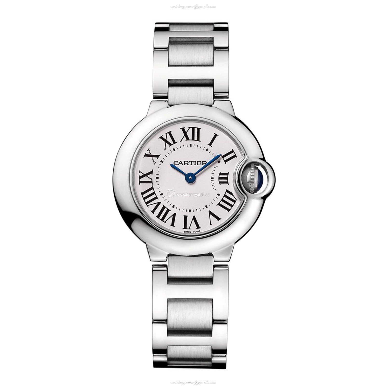 Cartier Ballon Bleu de Cartier 28mm Silver Dial Quartz Watch | WSBB0067