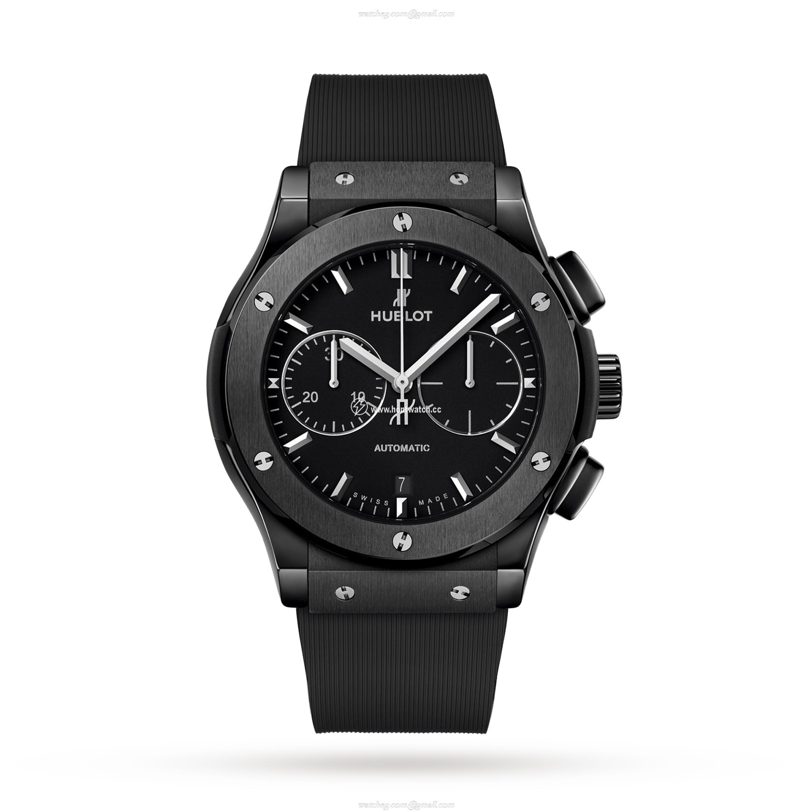 Hublot 521.CM.1171.RX Ceramic Automatic Black Watch - 45mm