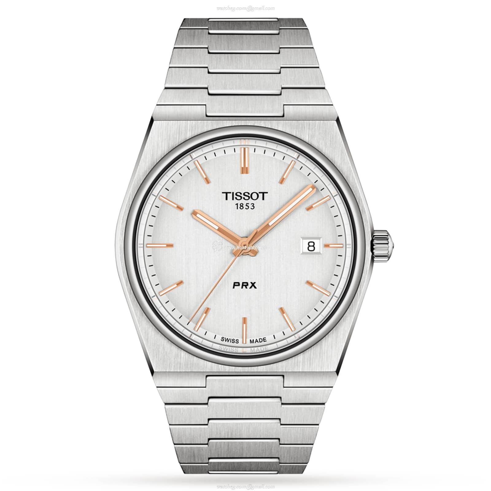 Tissot PRX 40mm Silver Dial Quartz Watch - Stainless Steel