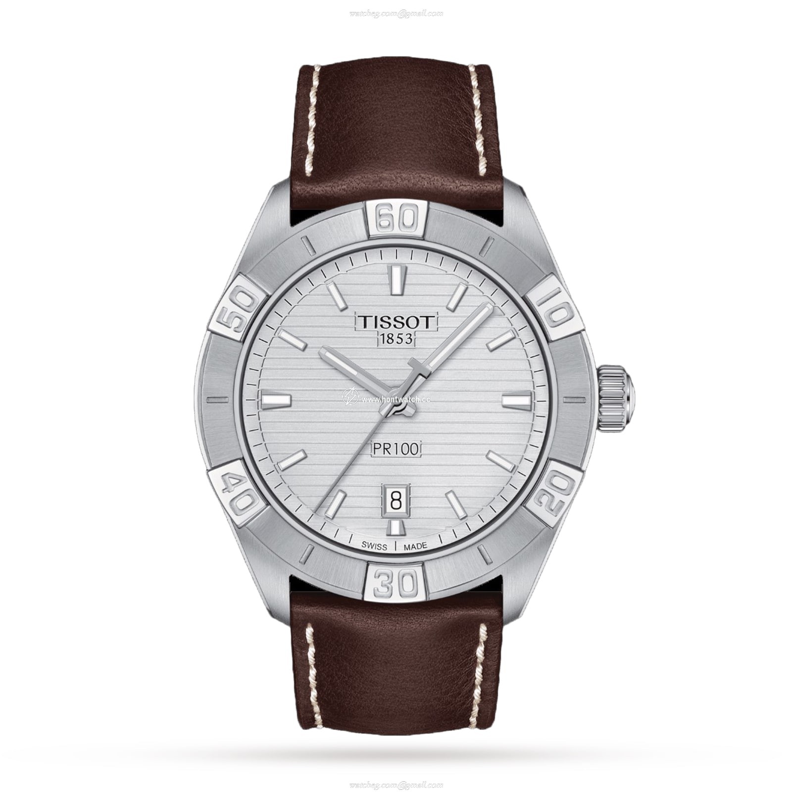 Tissot T-Classic PR 100 Sport Watch - 42mm Stainless Steel & Silver Dial