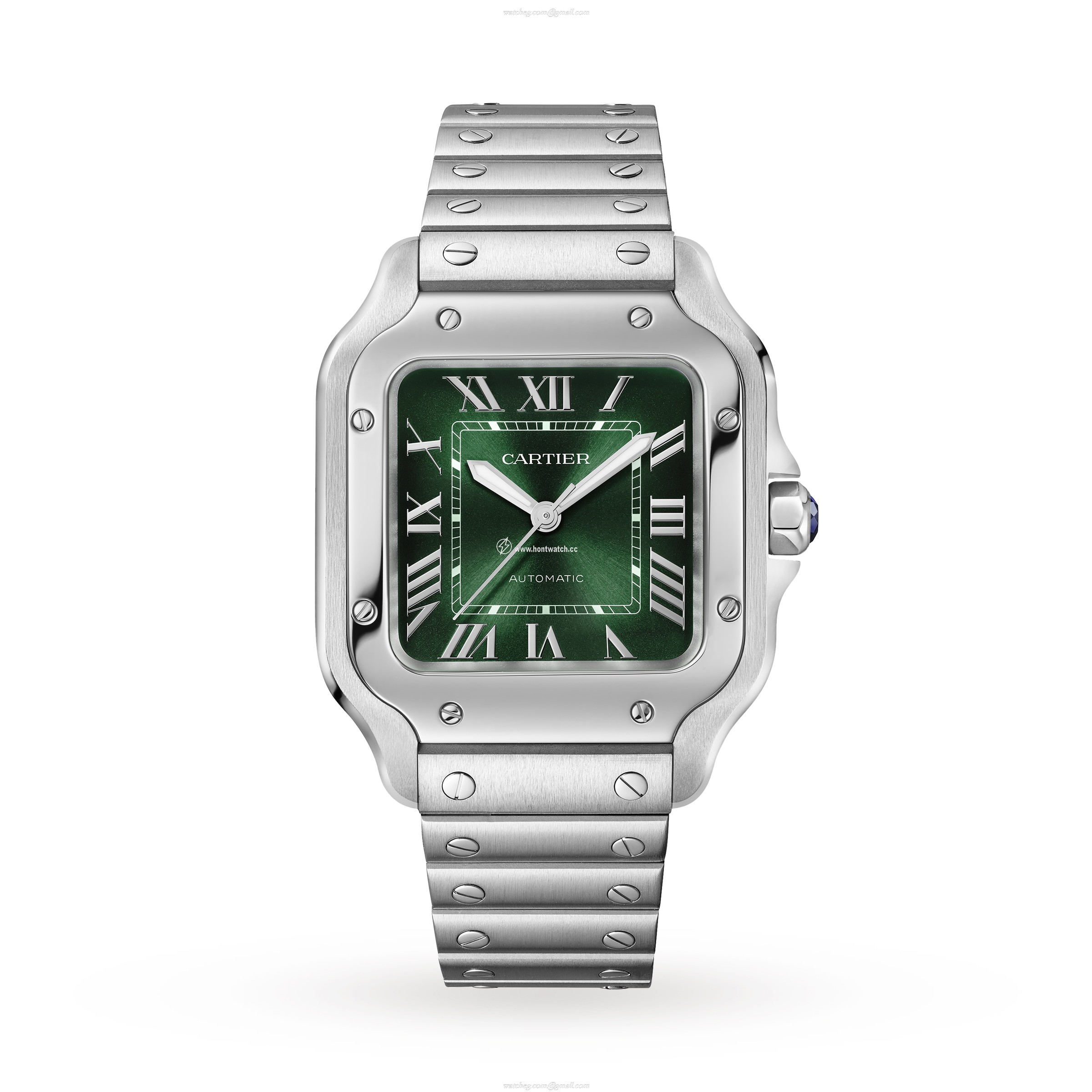 Cartier Santos de Cartier WSSA0061 - 35mm Steel Automatic Green Dial