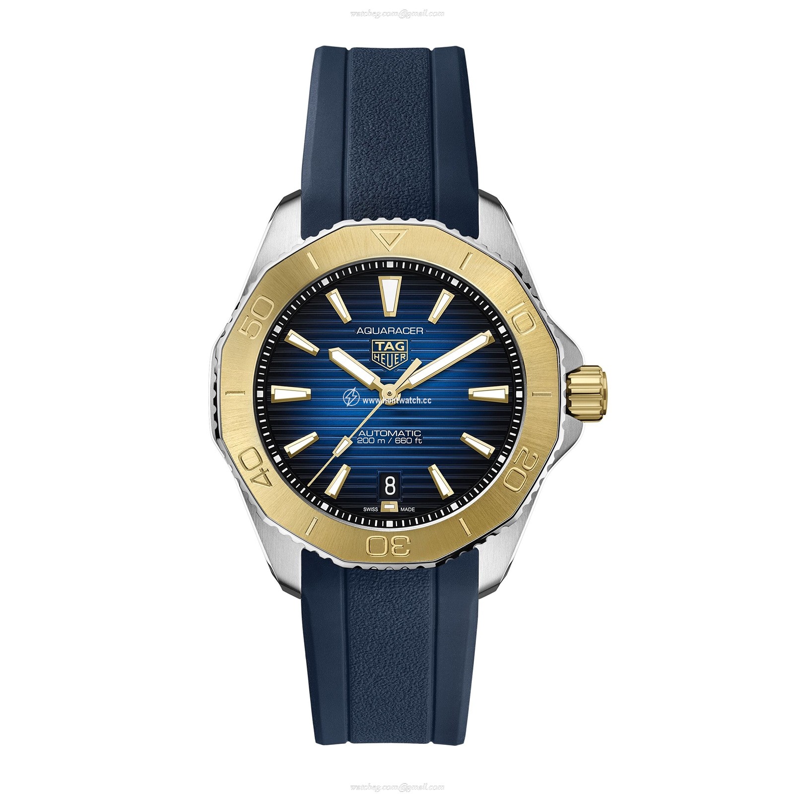 TAG Heuer Aquaracer WBP2150.FT6210 | 40mm Blue Automatic Watch