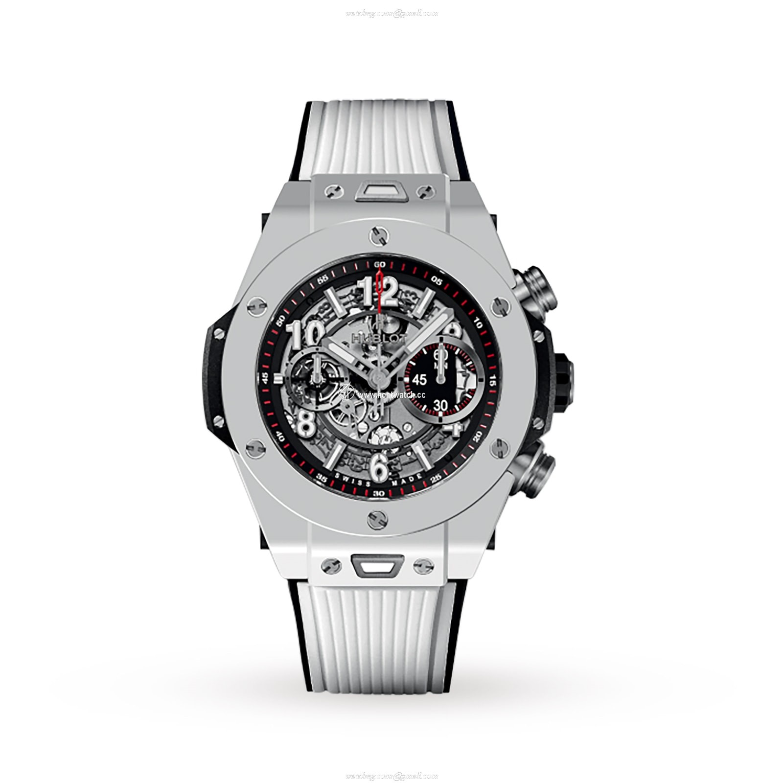 Hublot Big Bang 441.HX.1170.RX - 42mm Ceramic Automatic Watch - White Dial