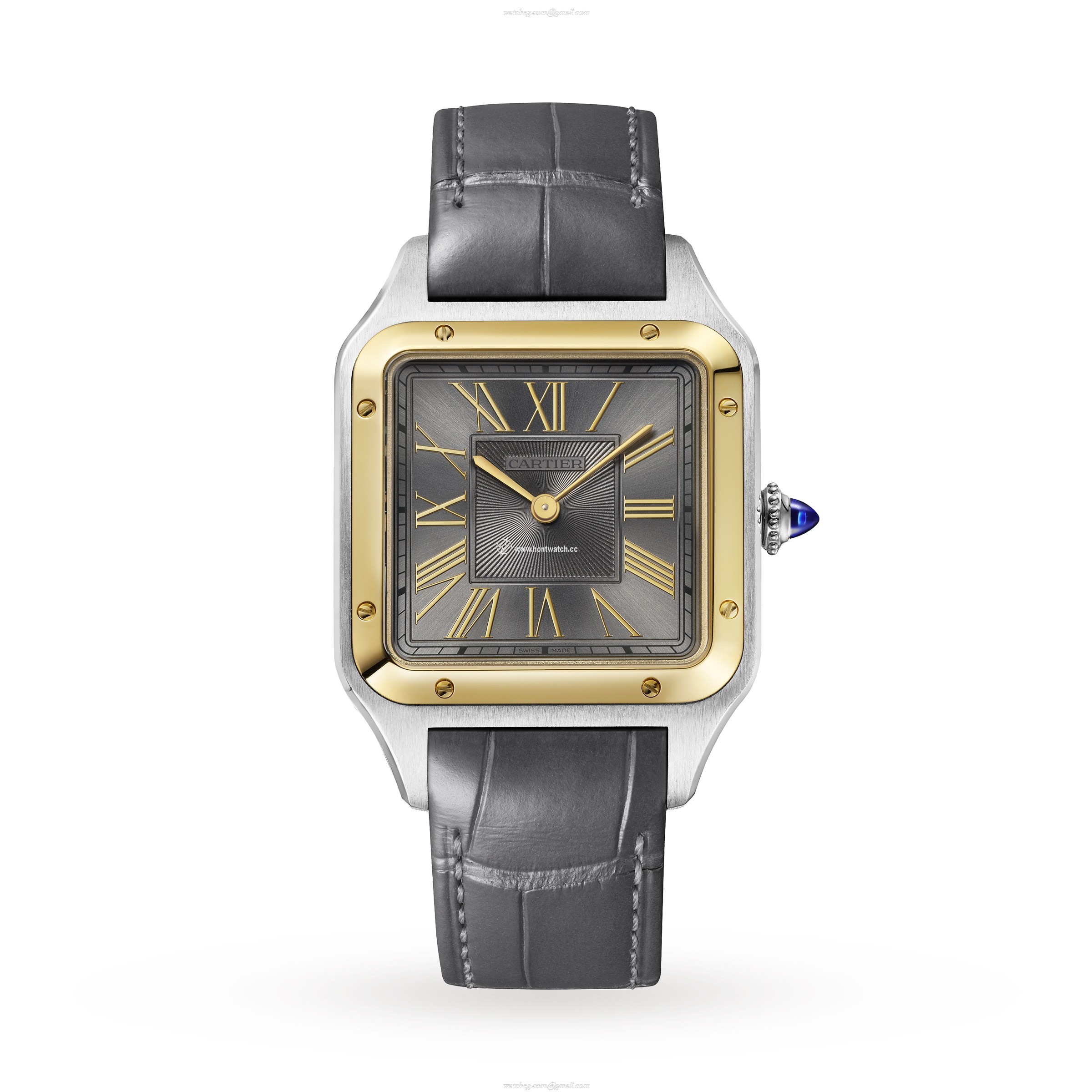 Cartier Santos-Dumont W2SA0028 | 31mm Steel & Yellow Gold Quartz Watch