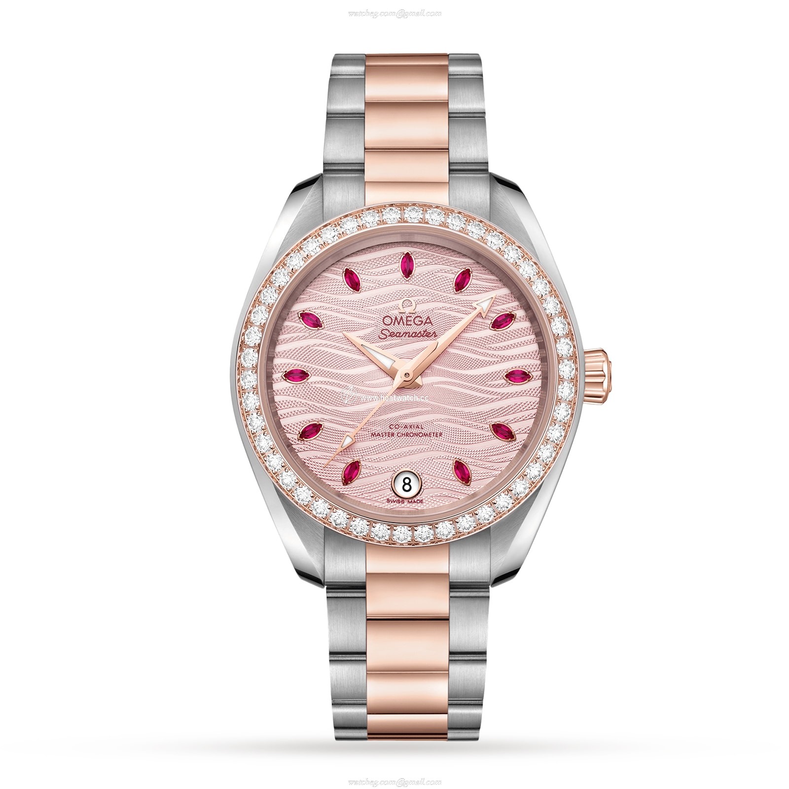 Omega Seamaster 34mm Grey Dial Automatic - Stainless Steel & Rose Gold