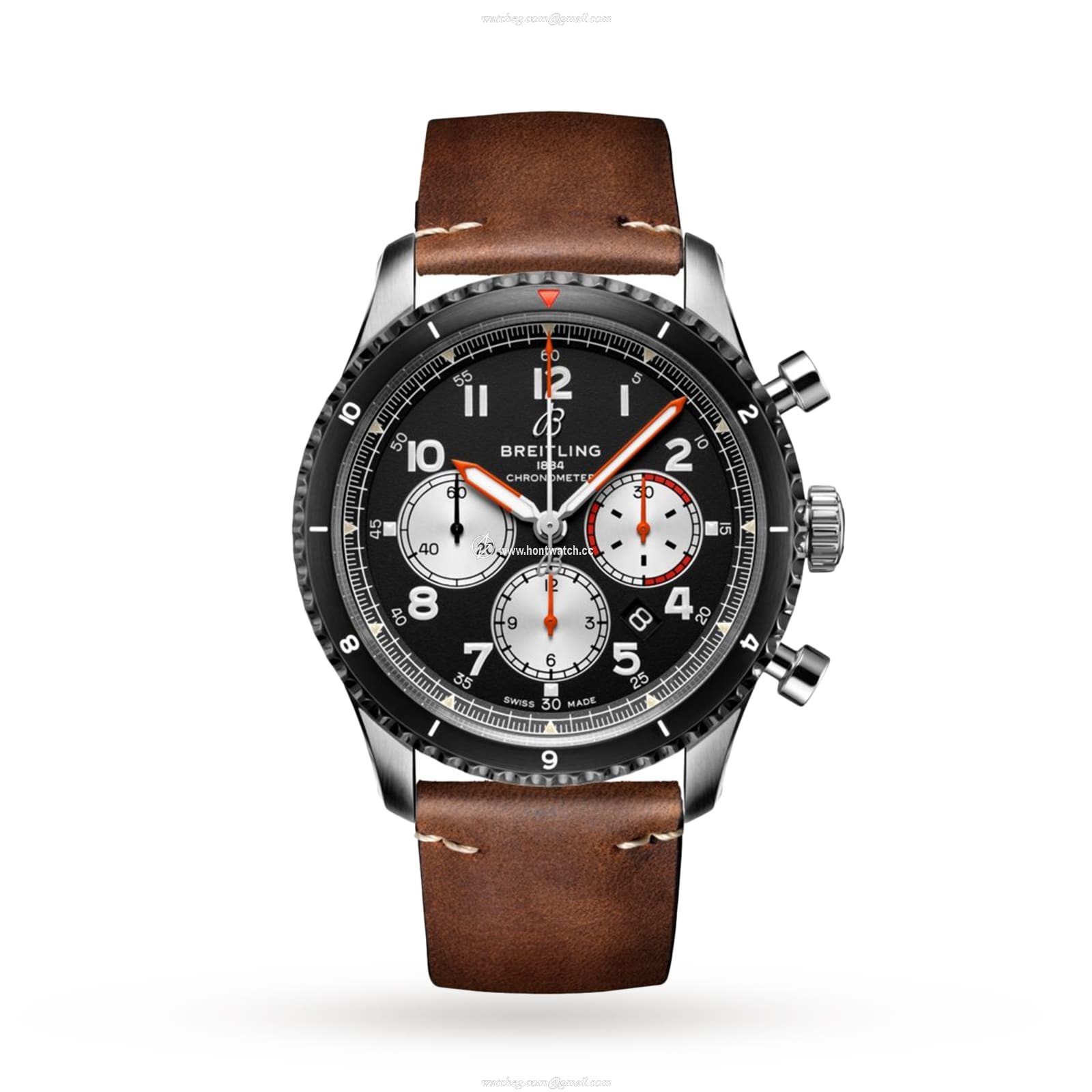 Breitling Aviator 8 AB01194A1B1X2 - 43mm Automatic Black Dial - Stainless Steel