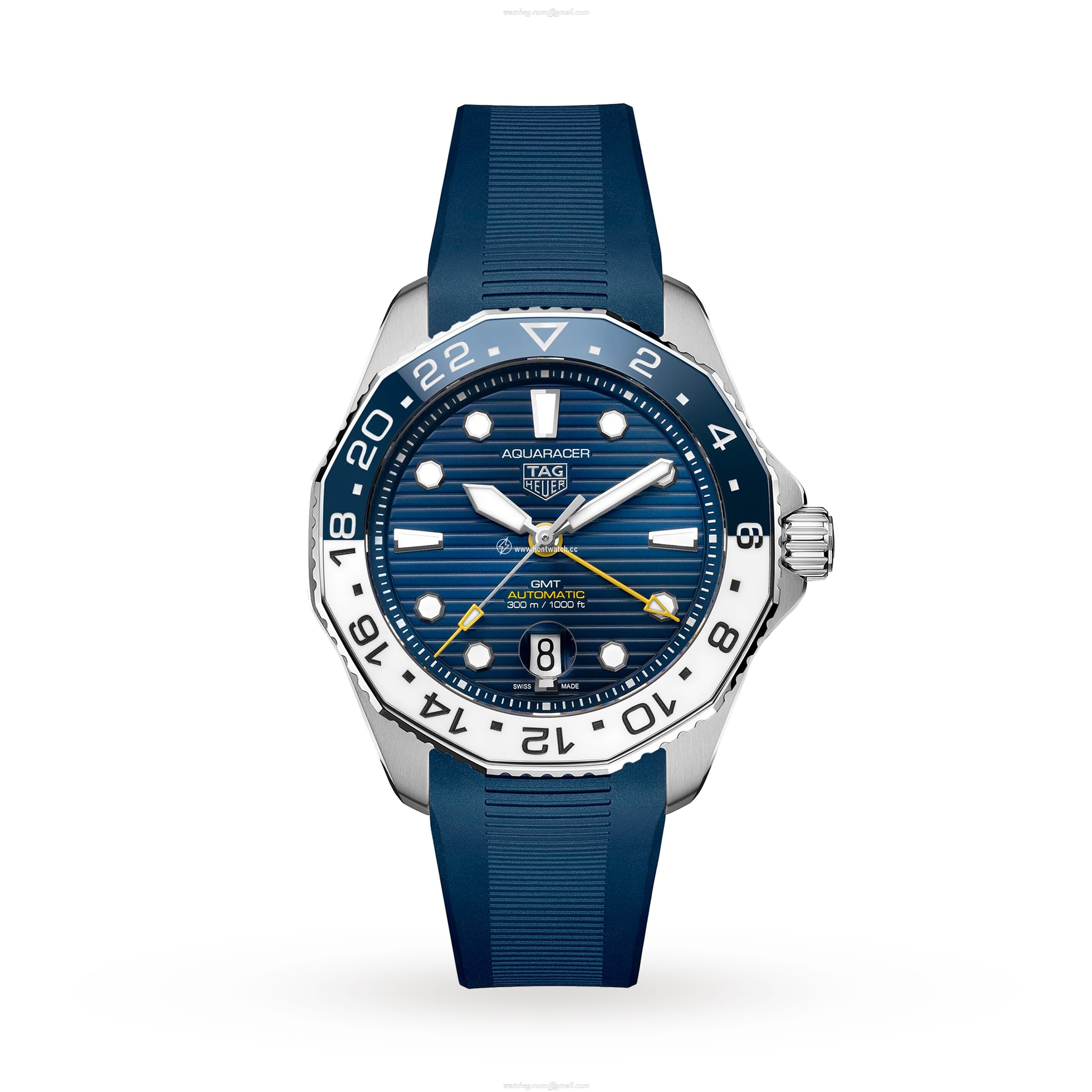 TAG Heuer Aquaracer WBP2010.FT6198 | 43mm Blue Automatic GMT Watch