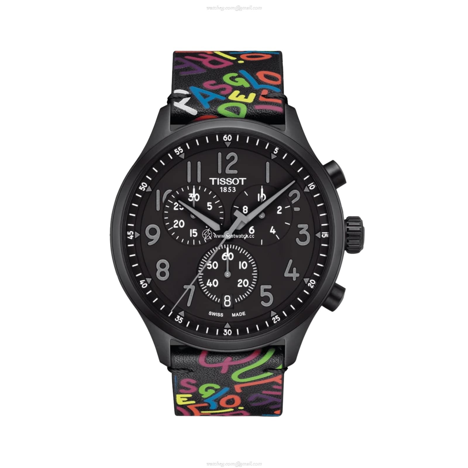 Tissot T-Sport Chrono XL | 45mm Black Dial | Stainless Steel & PVD Black