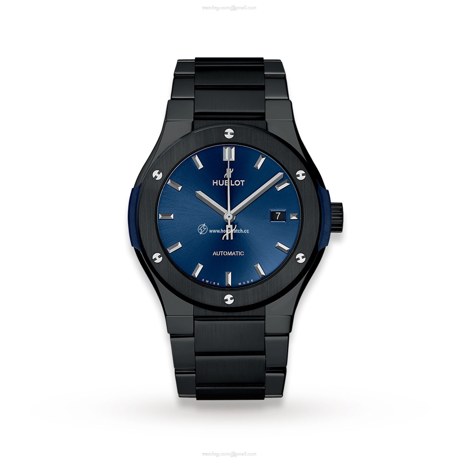 Hublot Classic Fusion Ceramic Automatic Blue Watch - 42mm