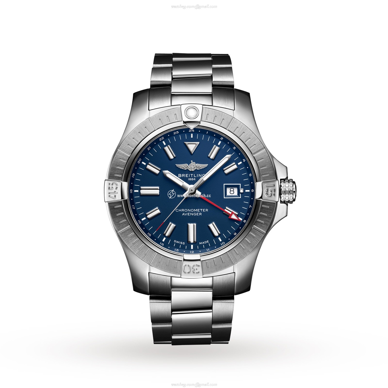 Breitling Avenger Automatic 45mm Blue Dial Stainless Steel Watch