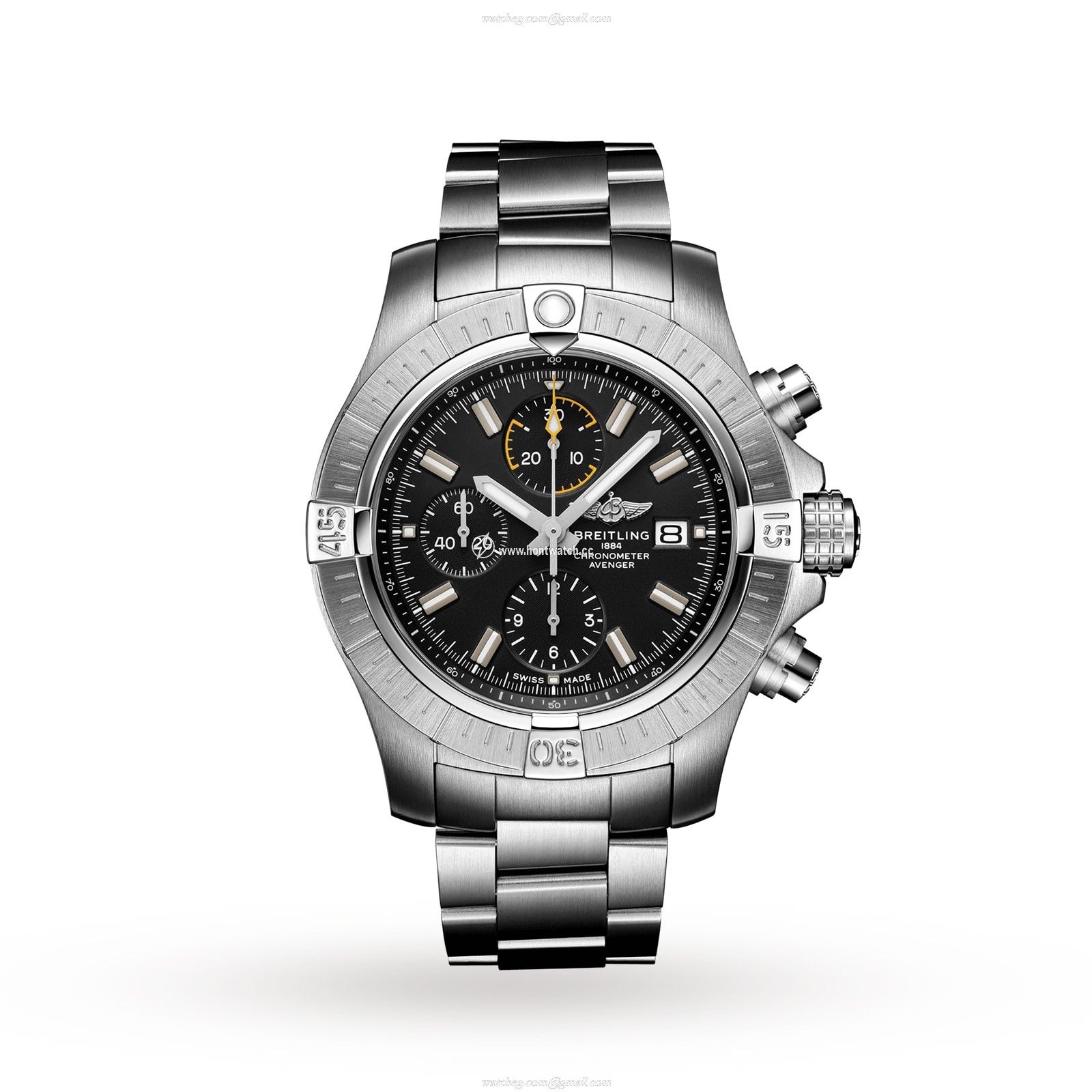 Breitling Avenger A13317101B1A1 - 45mm Automatic Black Dial - Stainless Steel