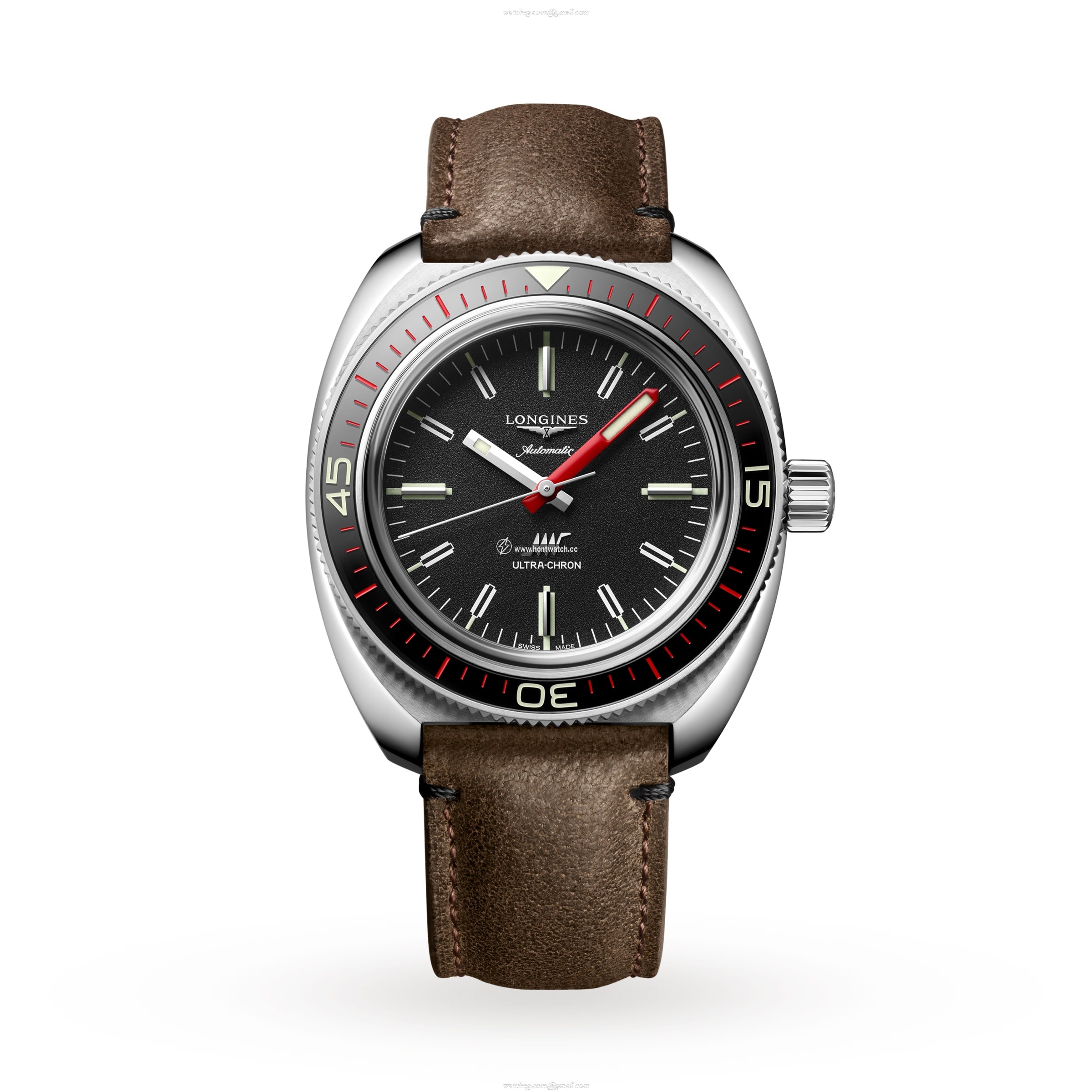 Longines Ultra-Chron L28364528 | 43mm Automatic Black Dial | Stainless Steel