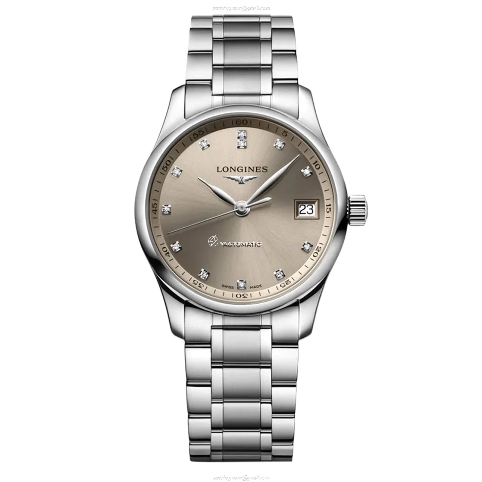 Longines Master Collection L23574076 | 34mm Grey Automatic Watch