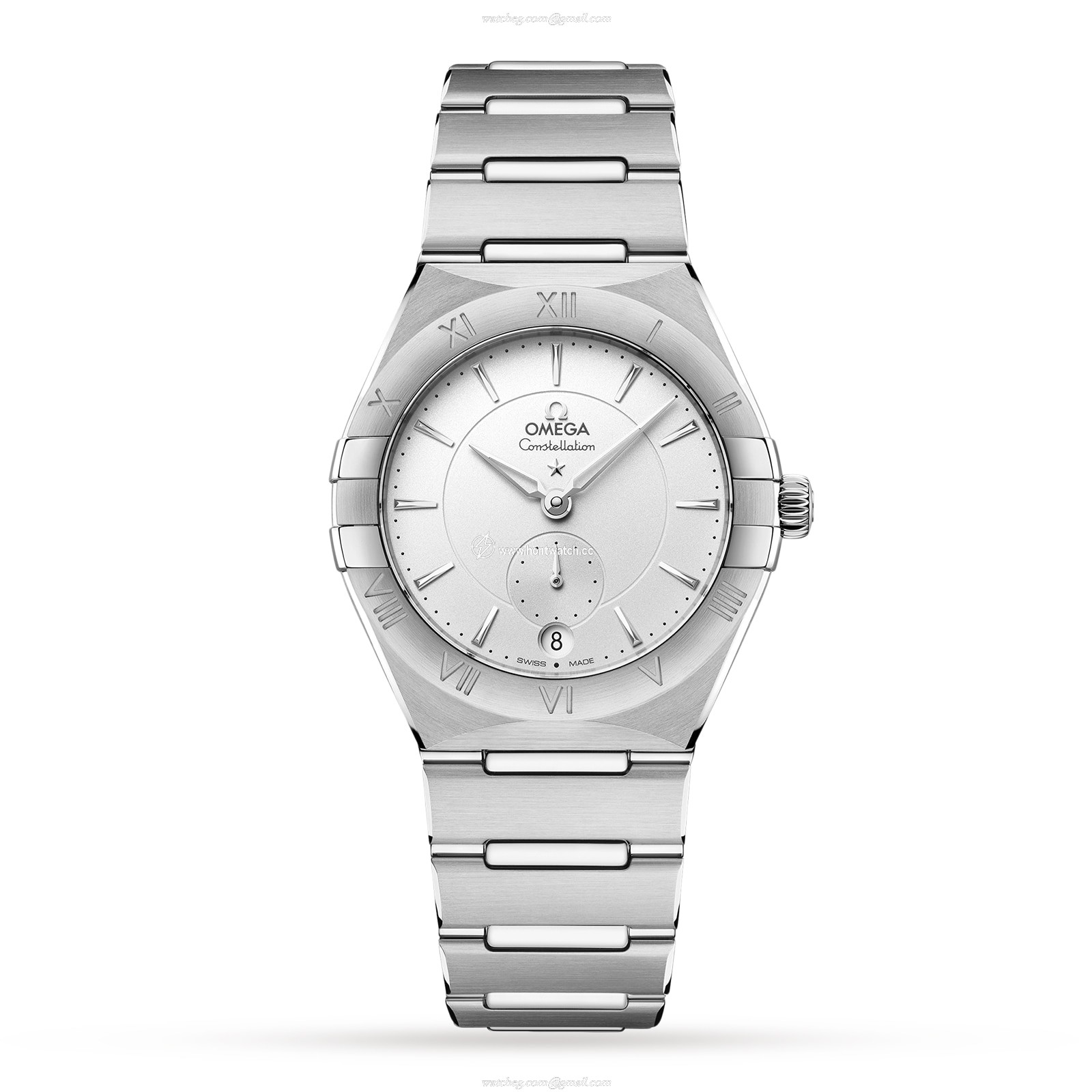 Omega Constellation Automatic Silver Watch - 34mm Stainless Steel
