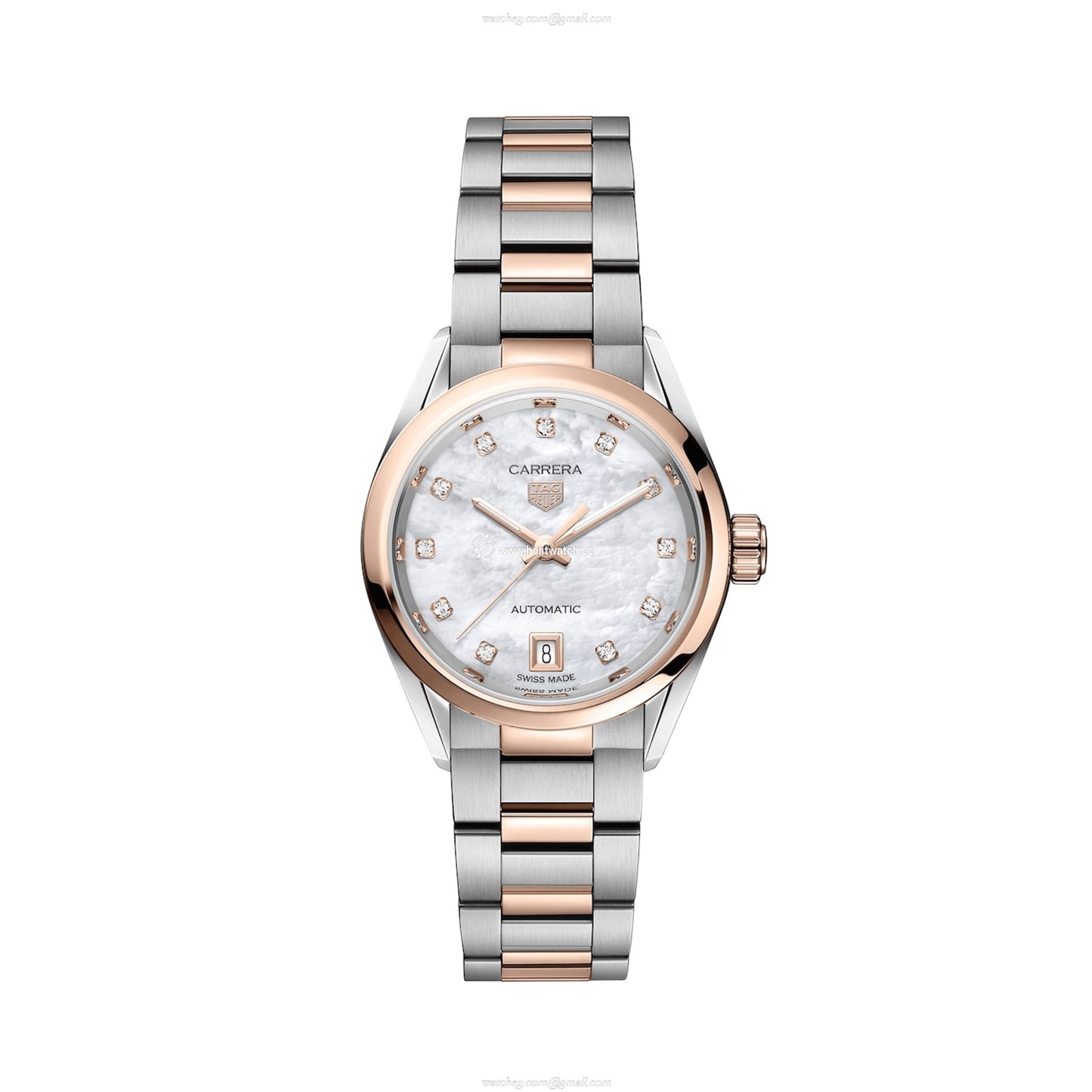 TAG Heuer Carrera WBN2450.BD0569 Automatic - Mother of Pearl Dial | 29mm