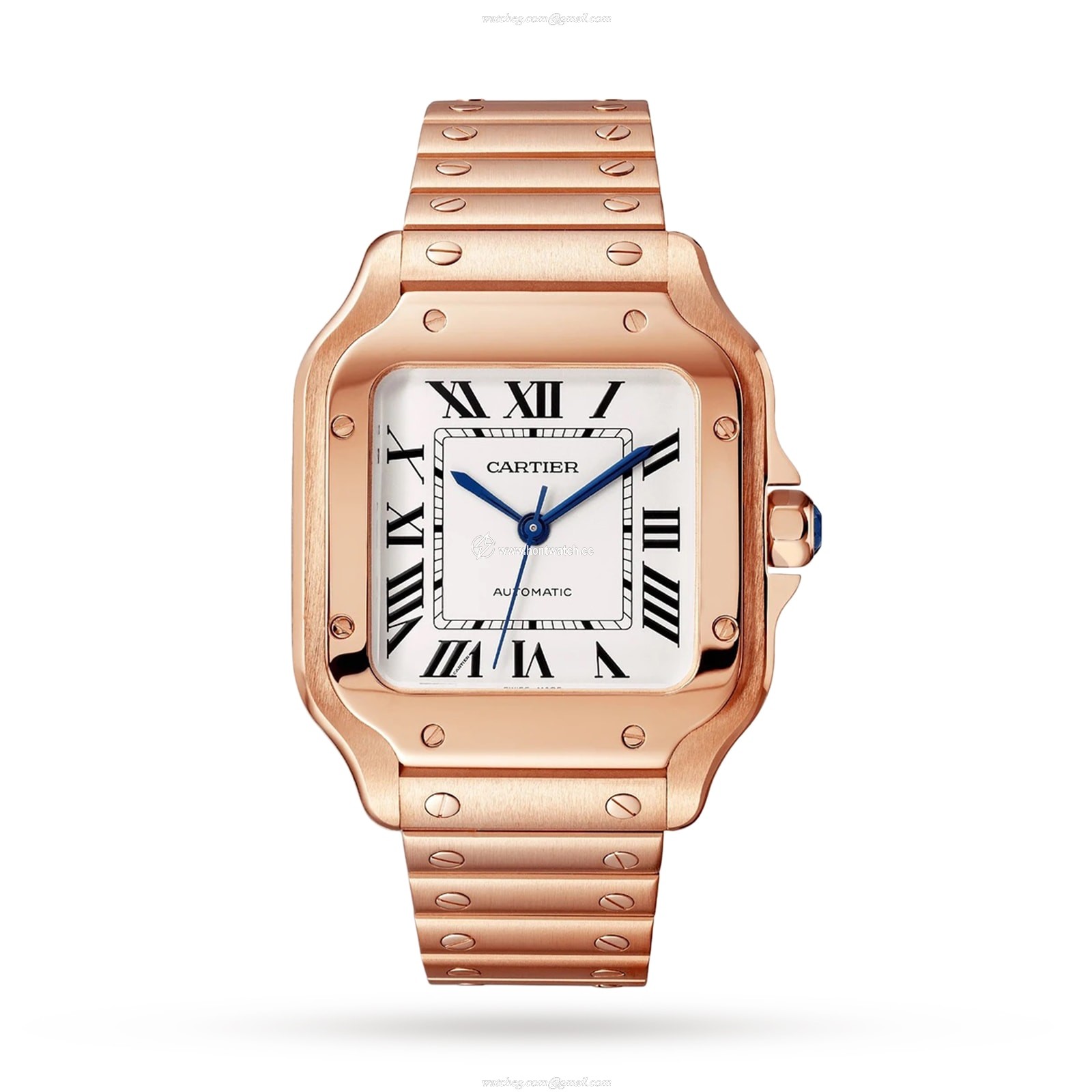 Cartier Santos de Cartier WGSA0031 - 35mm Rose Gold Automatic Watch