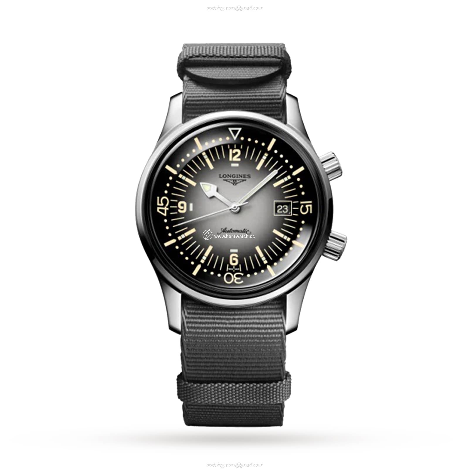 Longines Legend Diver L37744702 | 42mm Automatic | Black Dial | 300m Water Resistant
