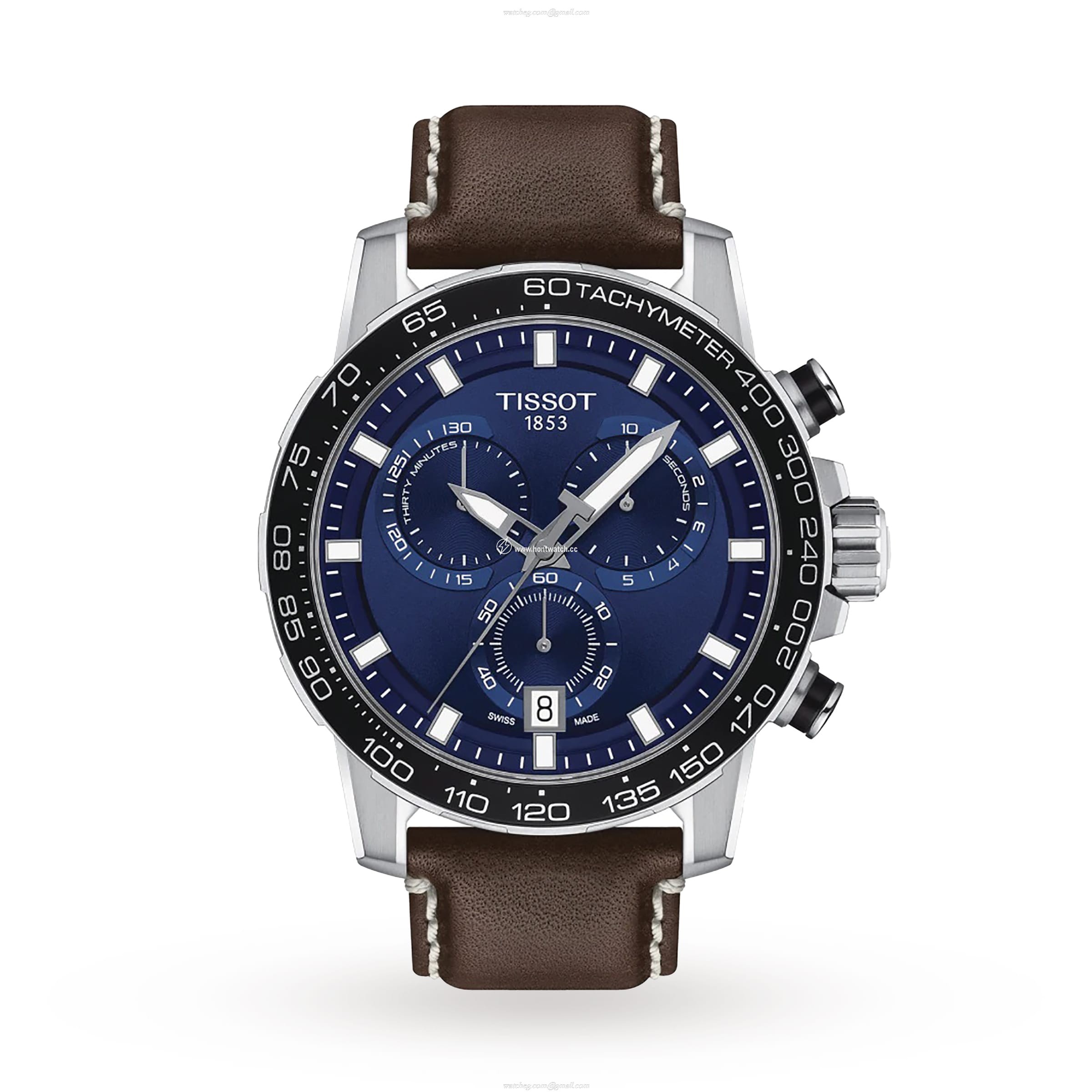 Tissot T-Sport Supersport Chrono - Blue Dial 45.5mm - Stainless Steel Quartz Watch