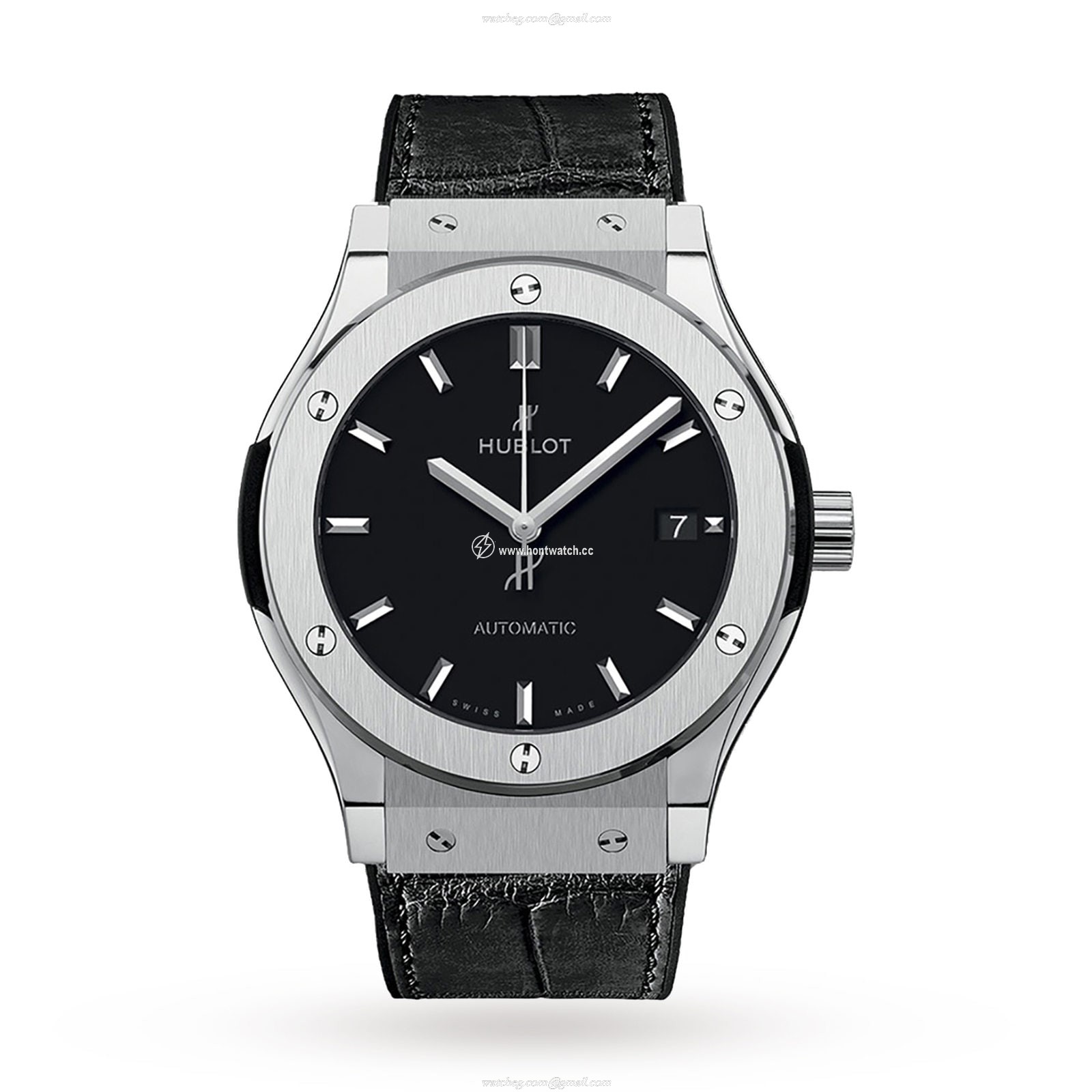 Hublot 542.NX.1171.LR Ceramic Automatic Black Watch - 42mm