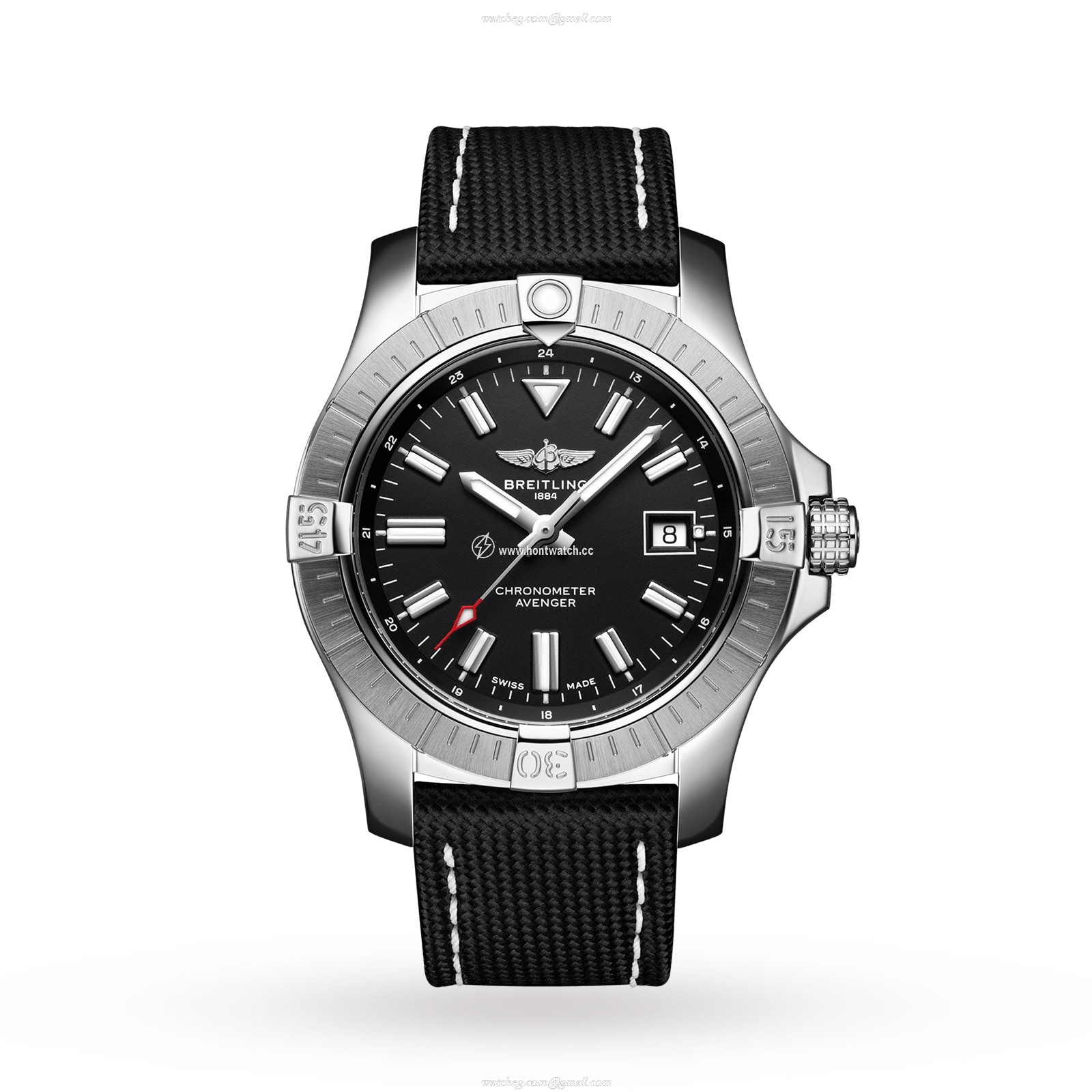 Breitling Avenger A17318101B1X2 - 43mm Automatic Black Dial - Stainless Steel