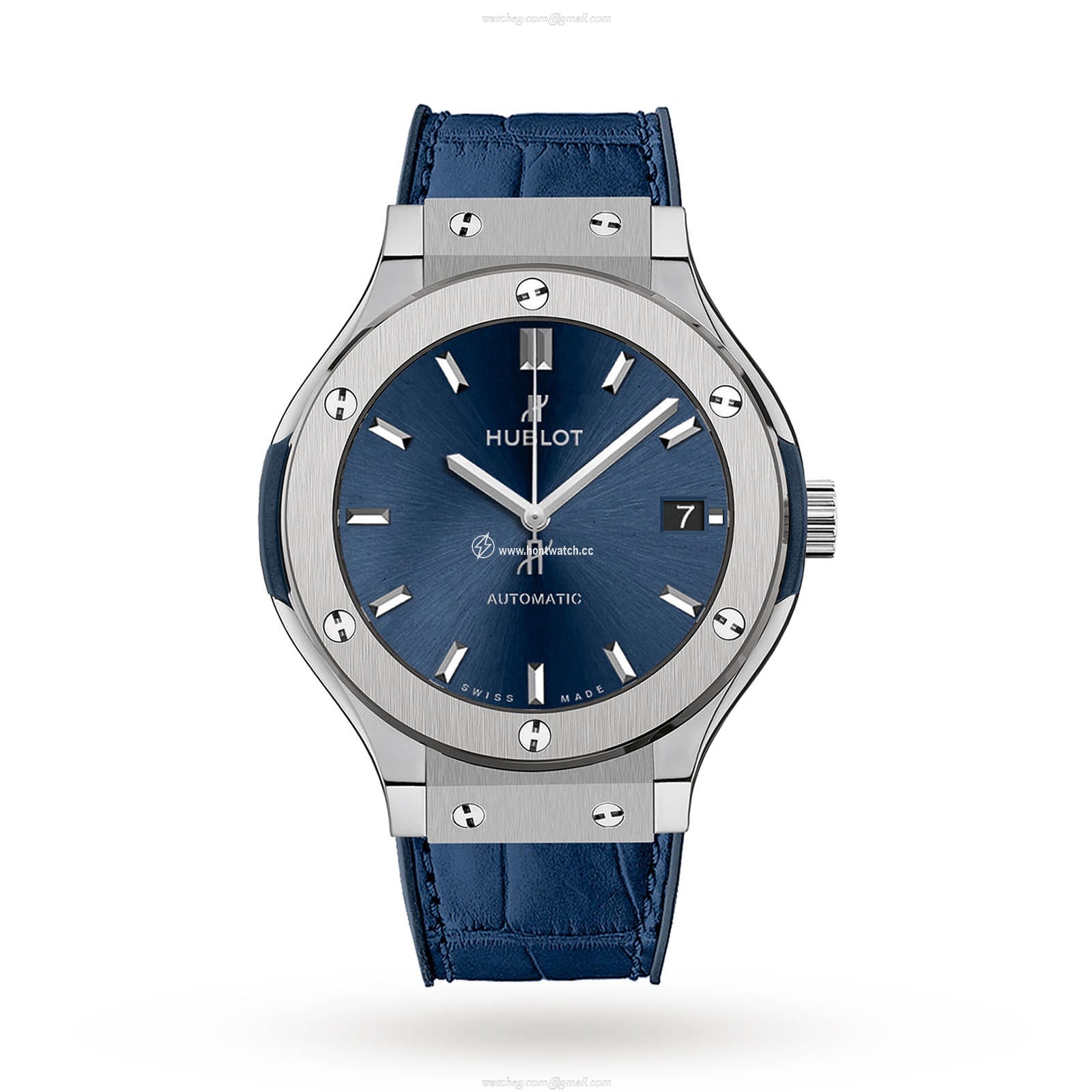Hublot Classic Fusion Titanium Automatic Blue Watch - 38mm