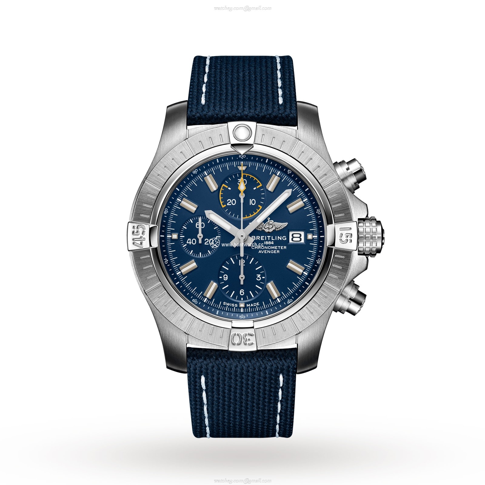 Breitling Avenger A13317101C1X2 | 45mm Stainless Steel Automatic Blue Watch