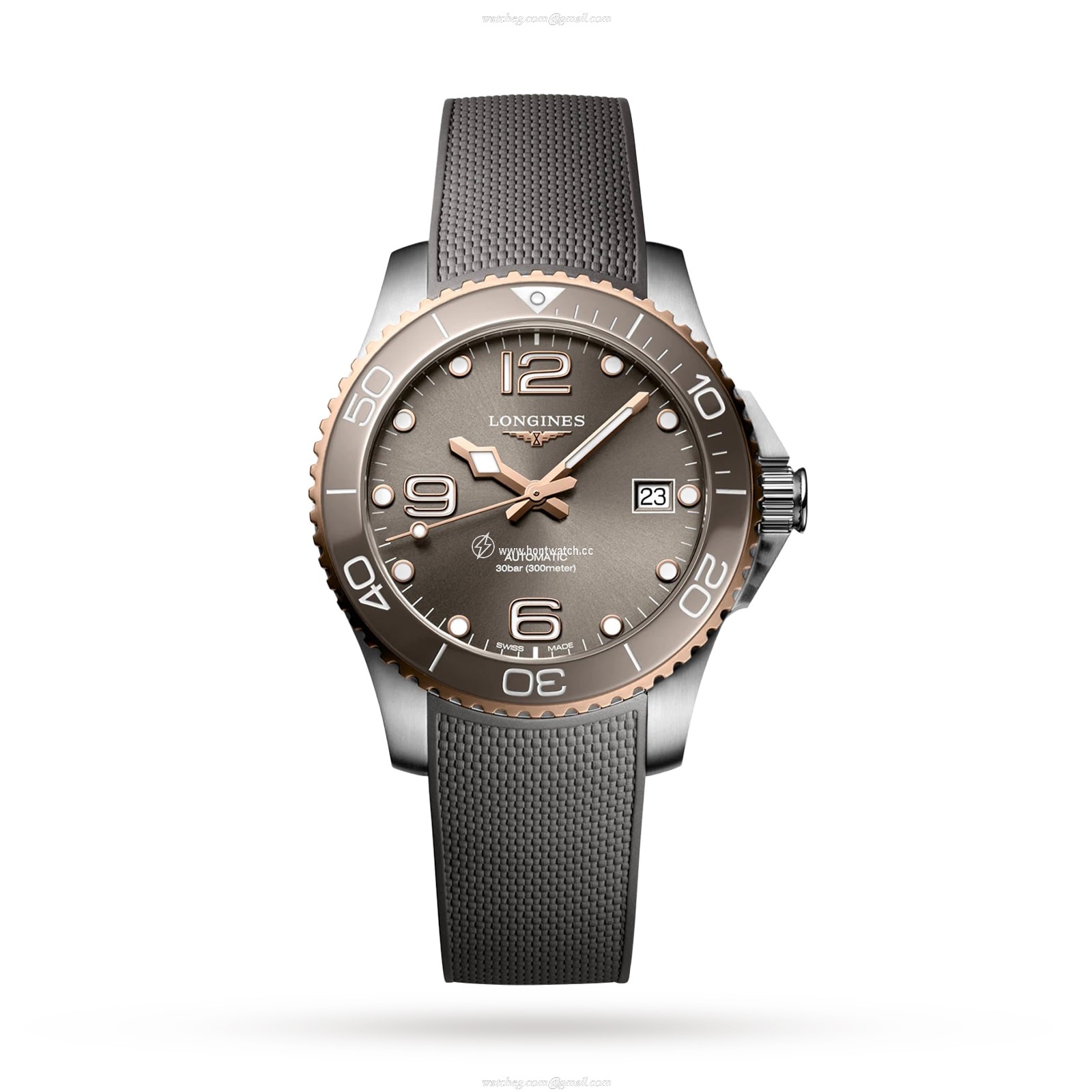 Longines HydroConquest L37803789 | 39mm Grey Dial | Automatic Watch