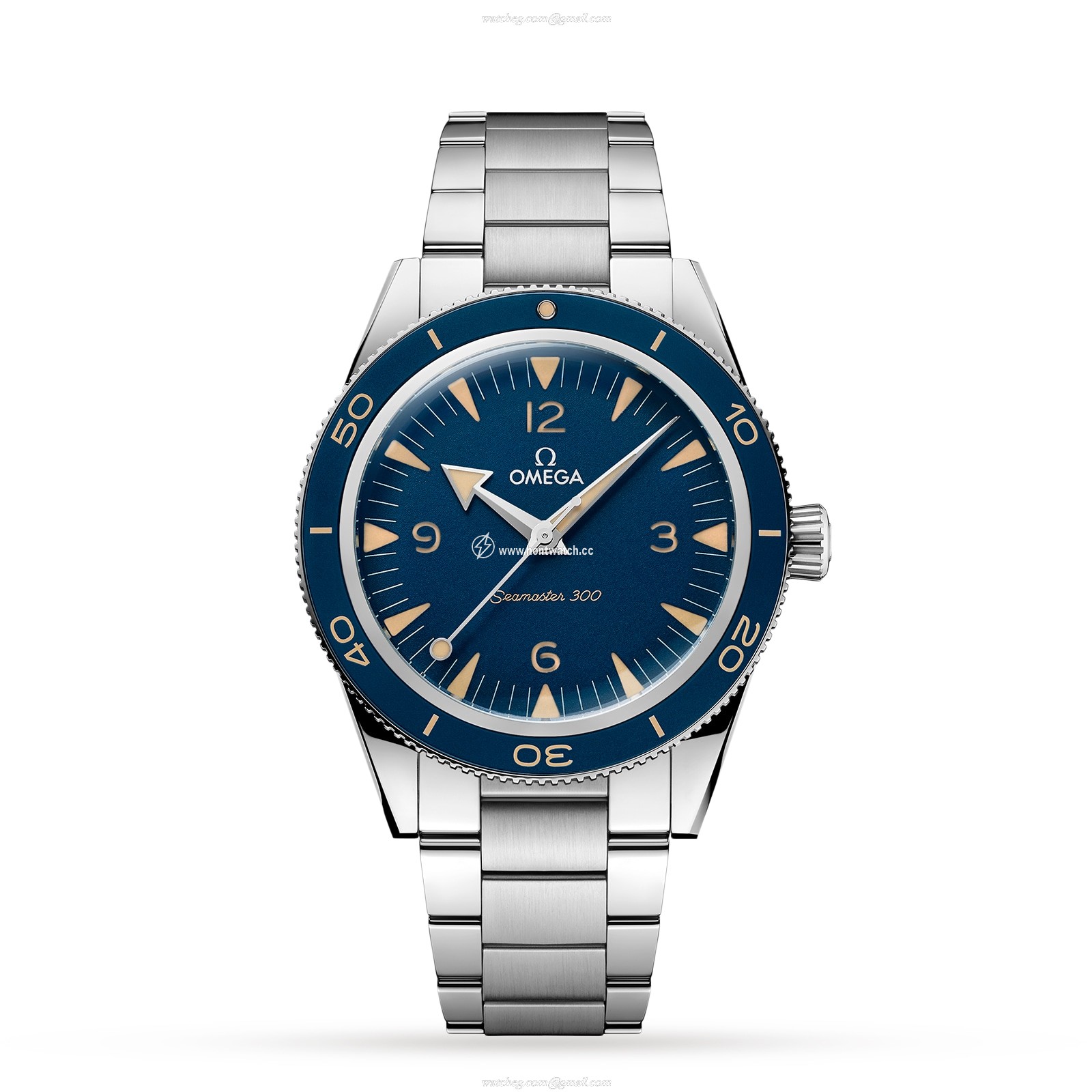 Omega Seamaster 300 Automatic Blue Dial 41mm Stainless Steel Watch
