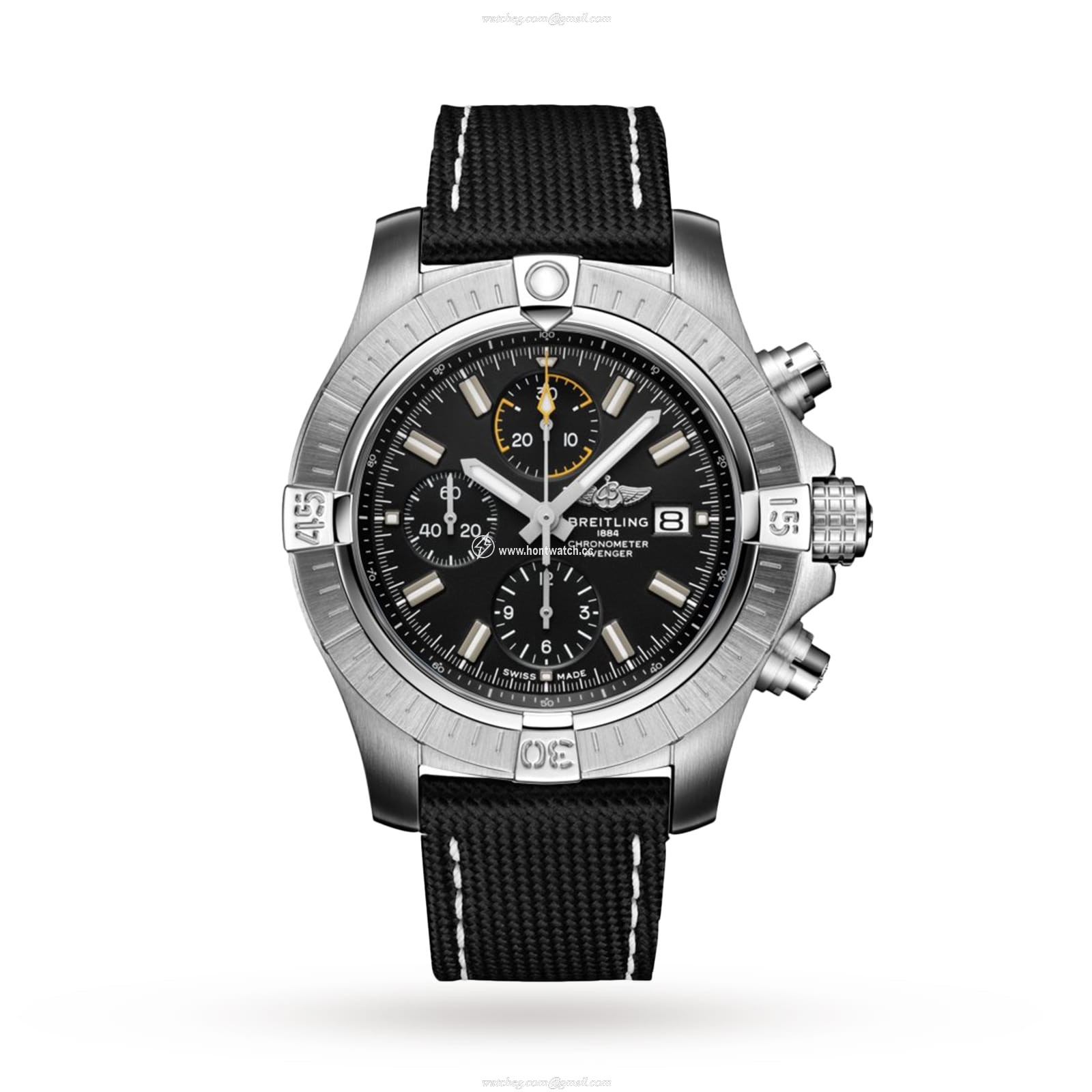 Breitling Avenger A13317101B1X2 - 45mm Automatic Black Dial - Stainless Steel