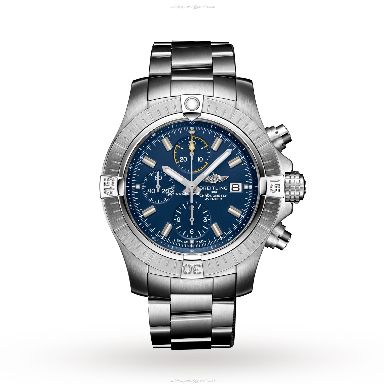 Breitling Avenger A13317101C1A1 - 45mm Stainless Steel Automatic Blue Watch