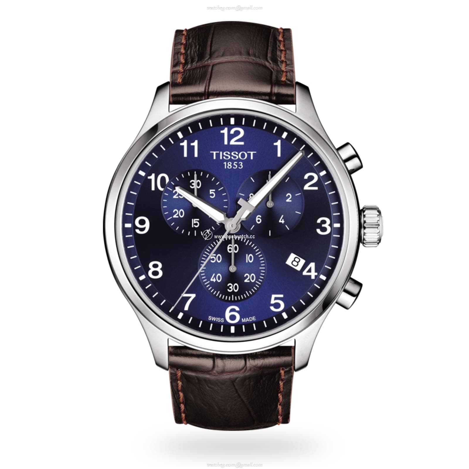 Tissot T-Sport Chrono XL | 45mm Blue Dial | Stainless Steel Quartz Watch