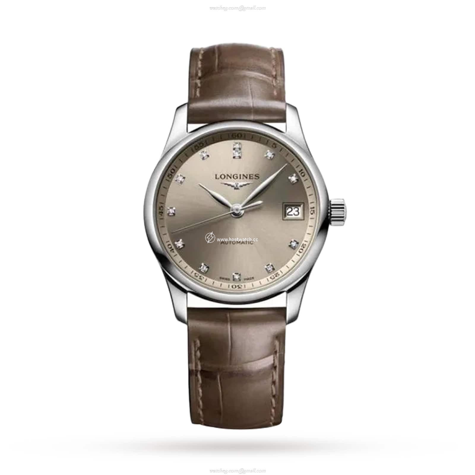Longines Master Collection L23574072 | 34mm Automatic Watch | Bronze Dial