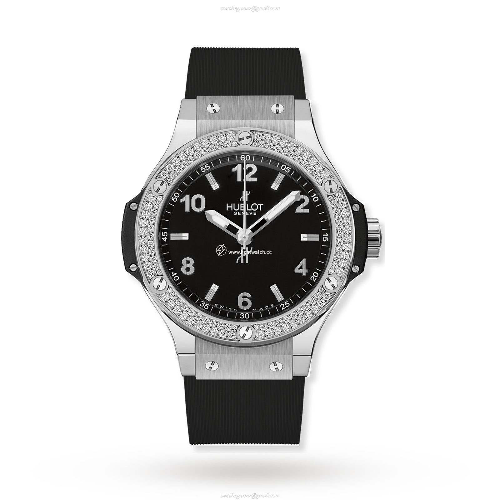 Hublot Big Bang 361.SX.1270.RX.1104 | 38mm Steel & Diamond Bezel | Quartz