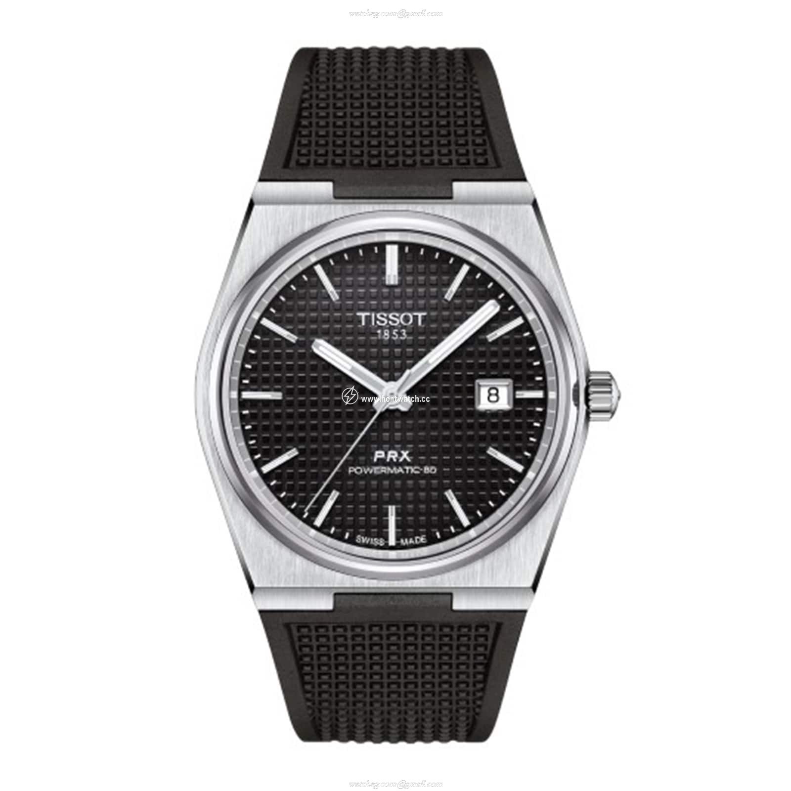 Tissot T-Classic Automatic Watch - 40mm Stainless Steel - Black Dial