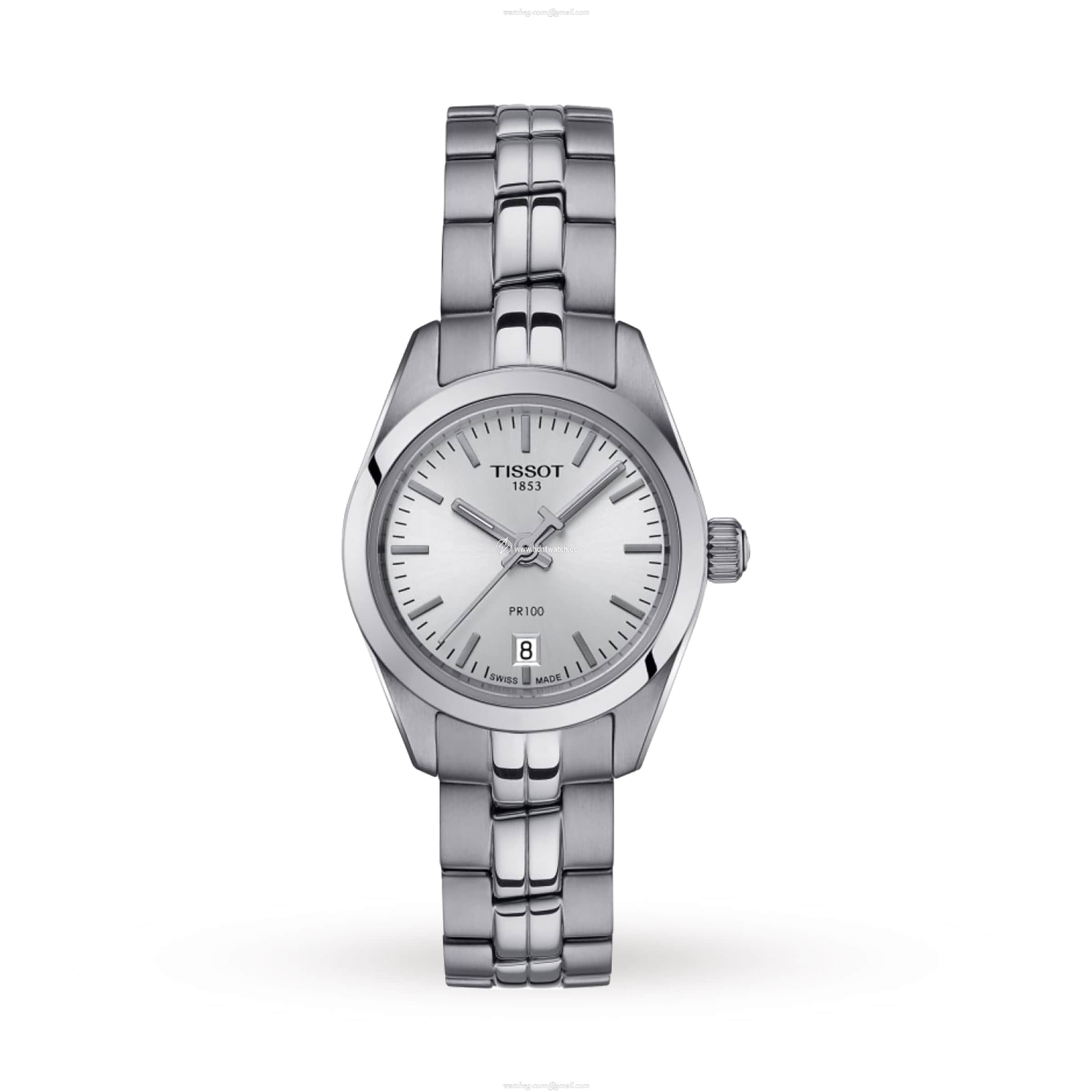 Tissot T-Classic Quartz Watch for Women - Silver Dial - Stainless Steel
