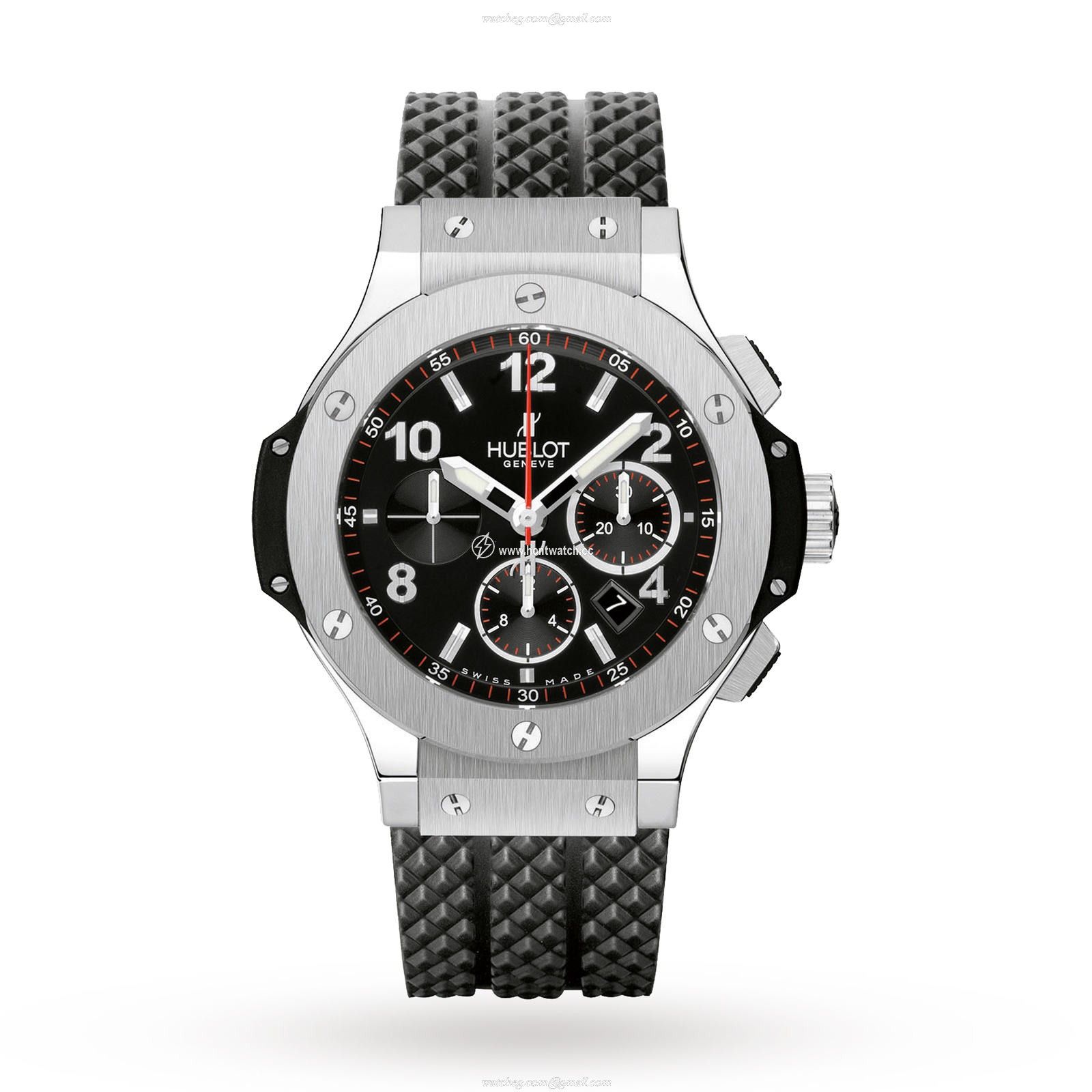 Hublot Big Bang 44mm Automatic Chronograph - Black Dial Stainless Steel Watch